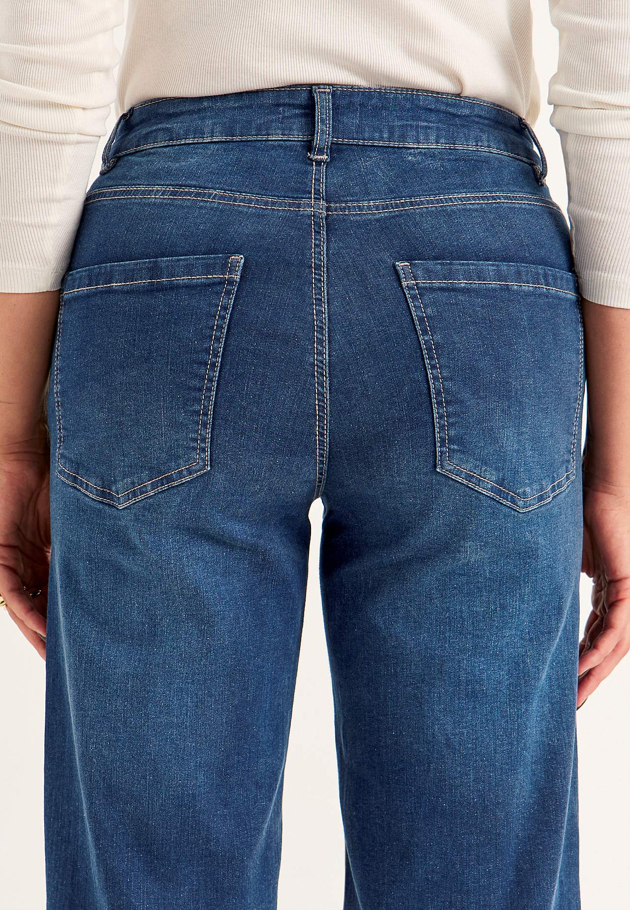 Vida jeans med hög midja Renata