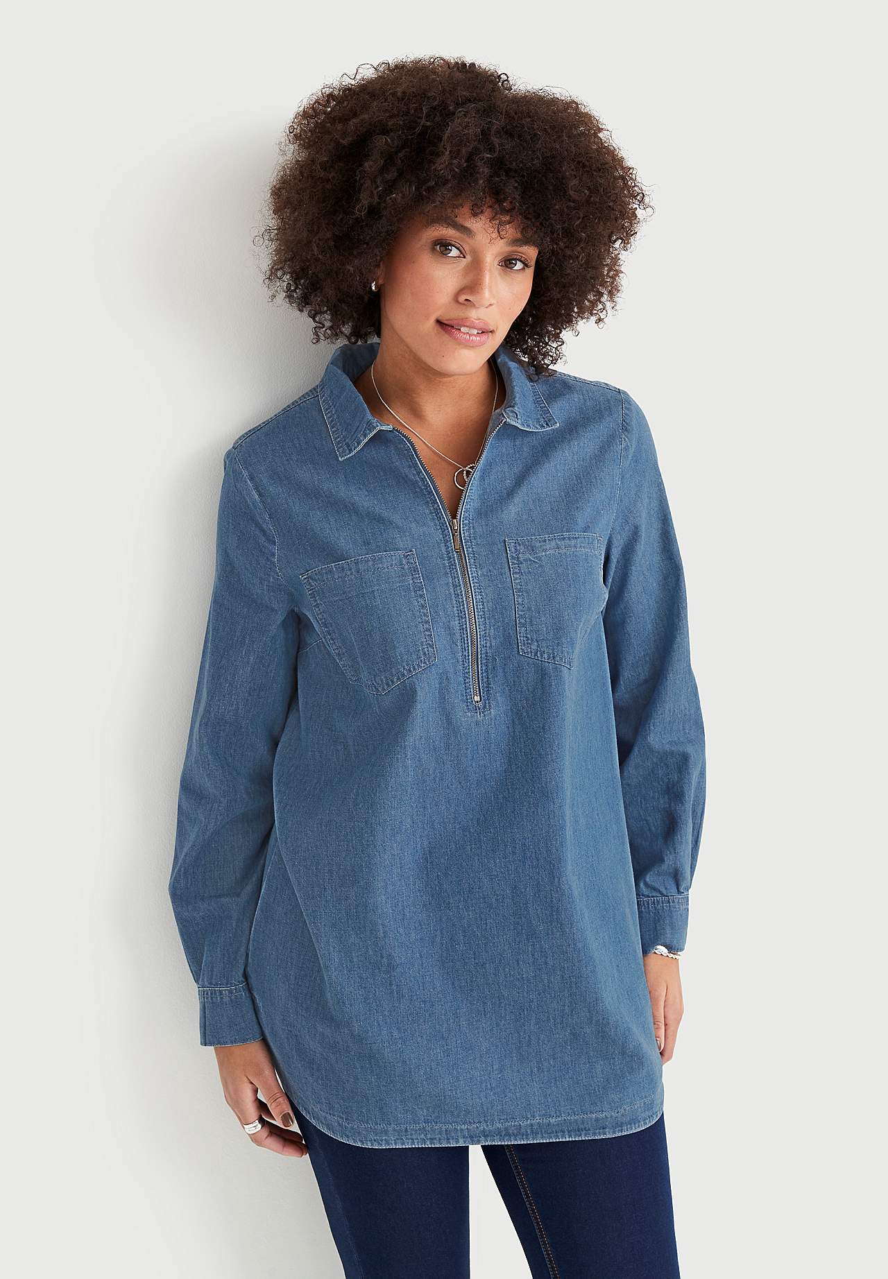 Tunika i denim