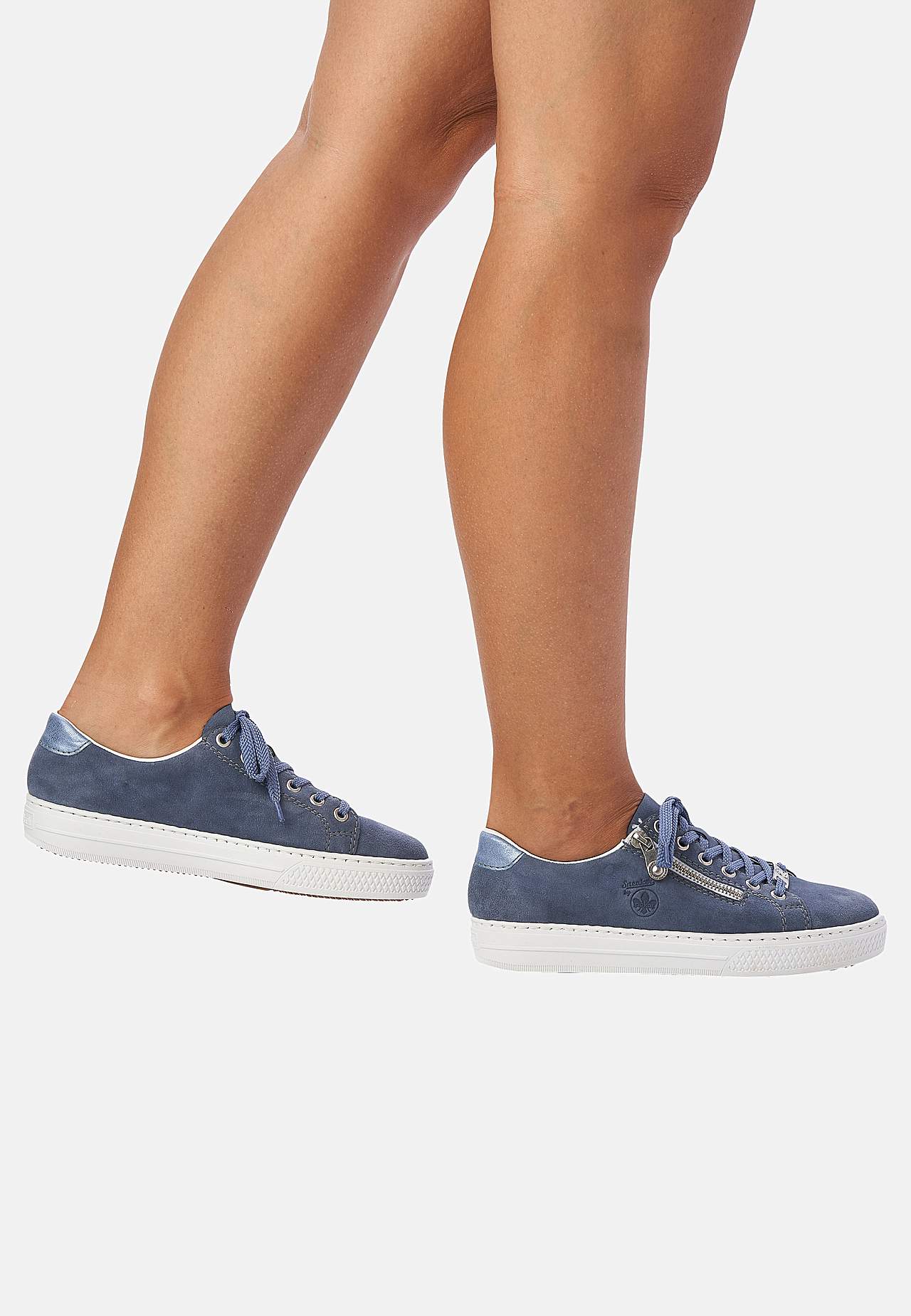 Sneaker med dragkedja