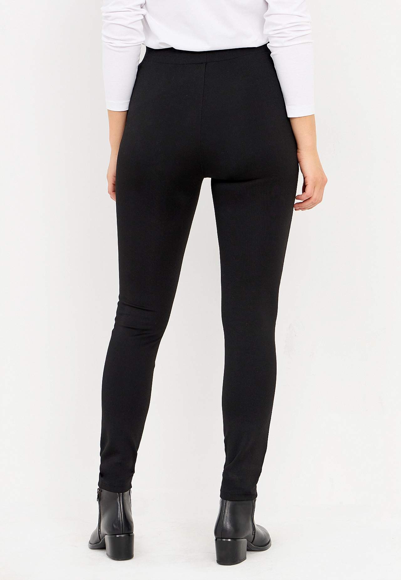 Leggings med coatad framsida