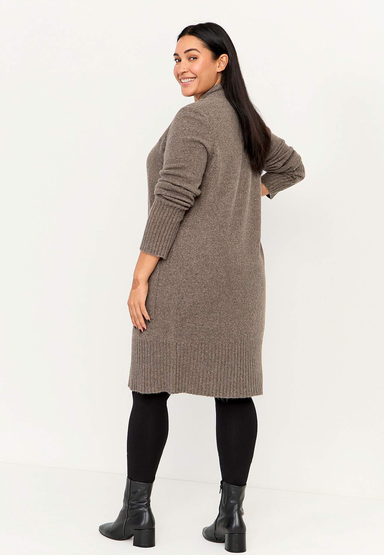 Mjuk, lång cardigan Harriet