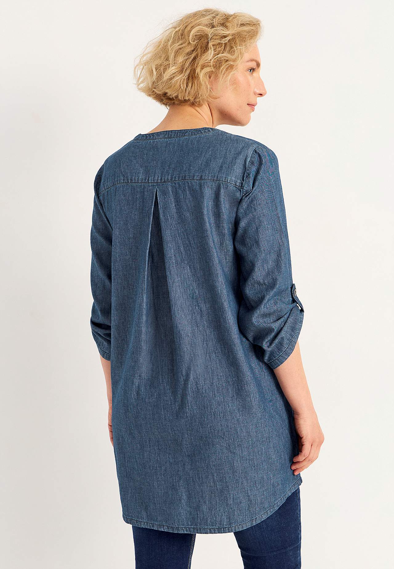 Denimtunika med fickor