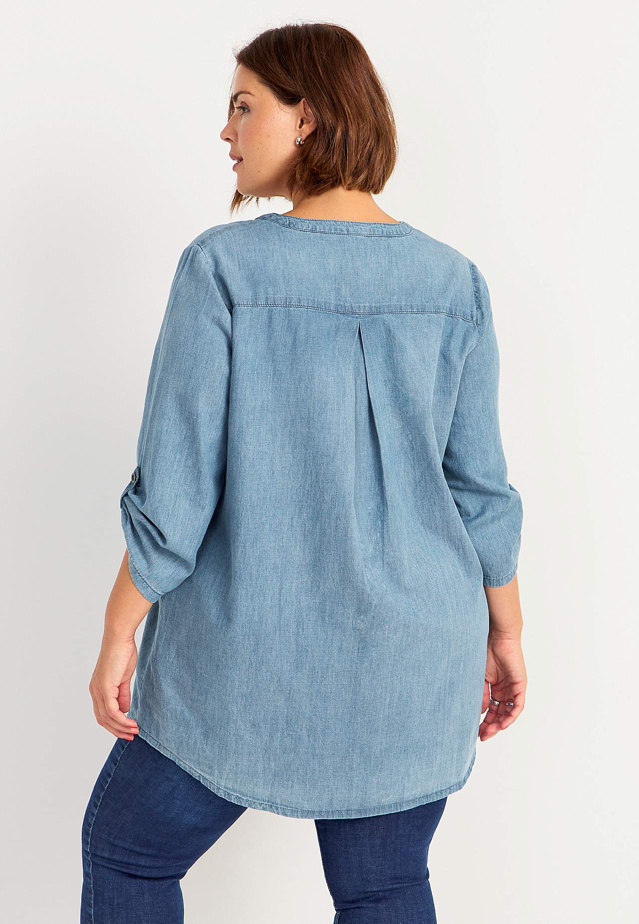 Denimtunika med fickor
