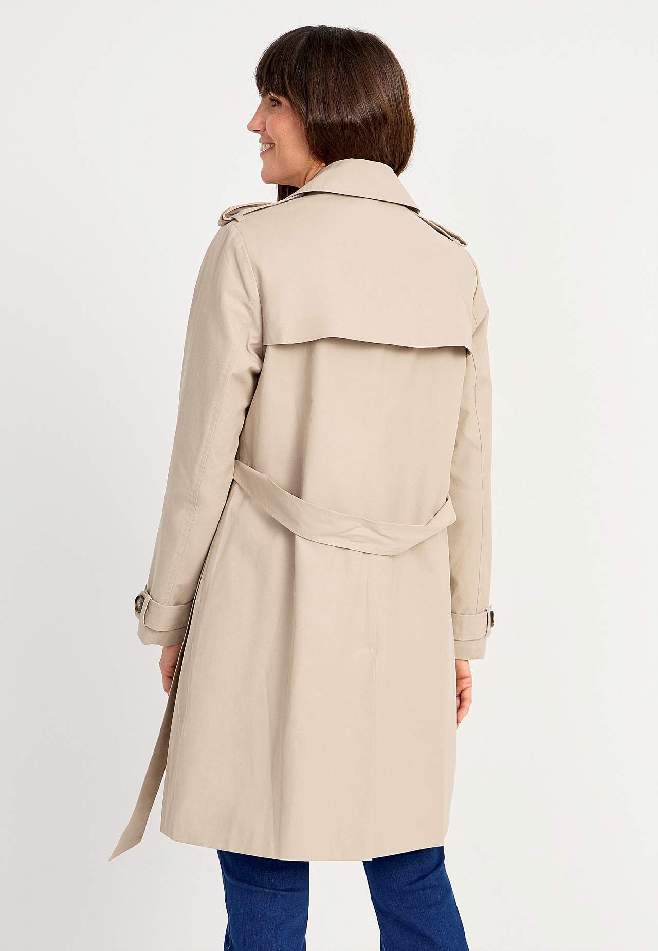 Dubbelknäppt trenchcoat Tracy