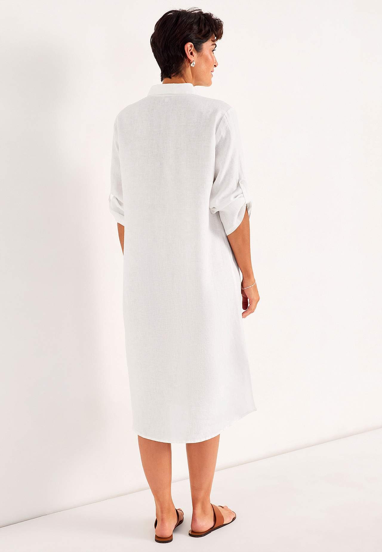 Skjortklänning Premium i lin