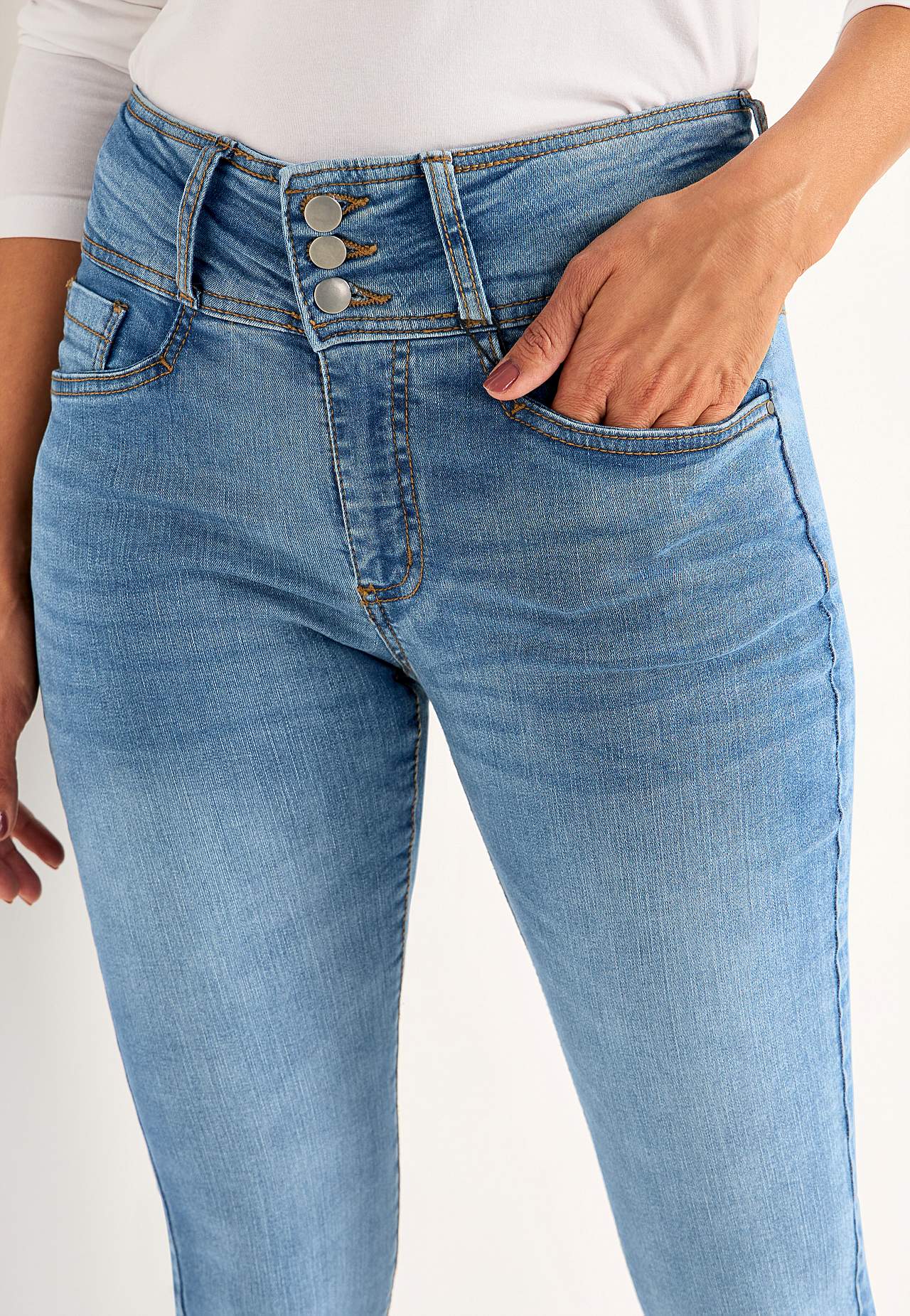 Bootcut jeans med hög midja Jennifer