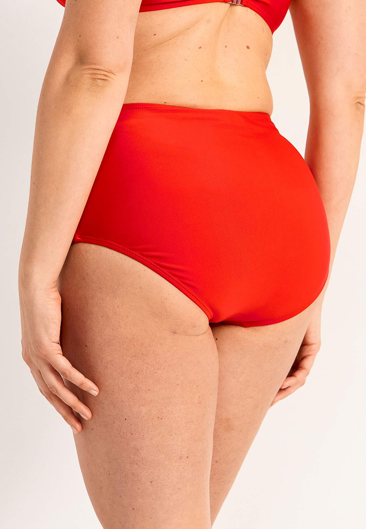 Enfärgad bikinitrosa med hög midja Honolulu