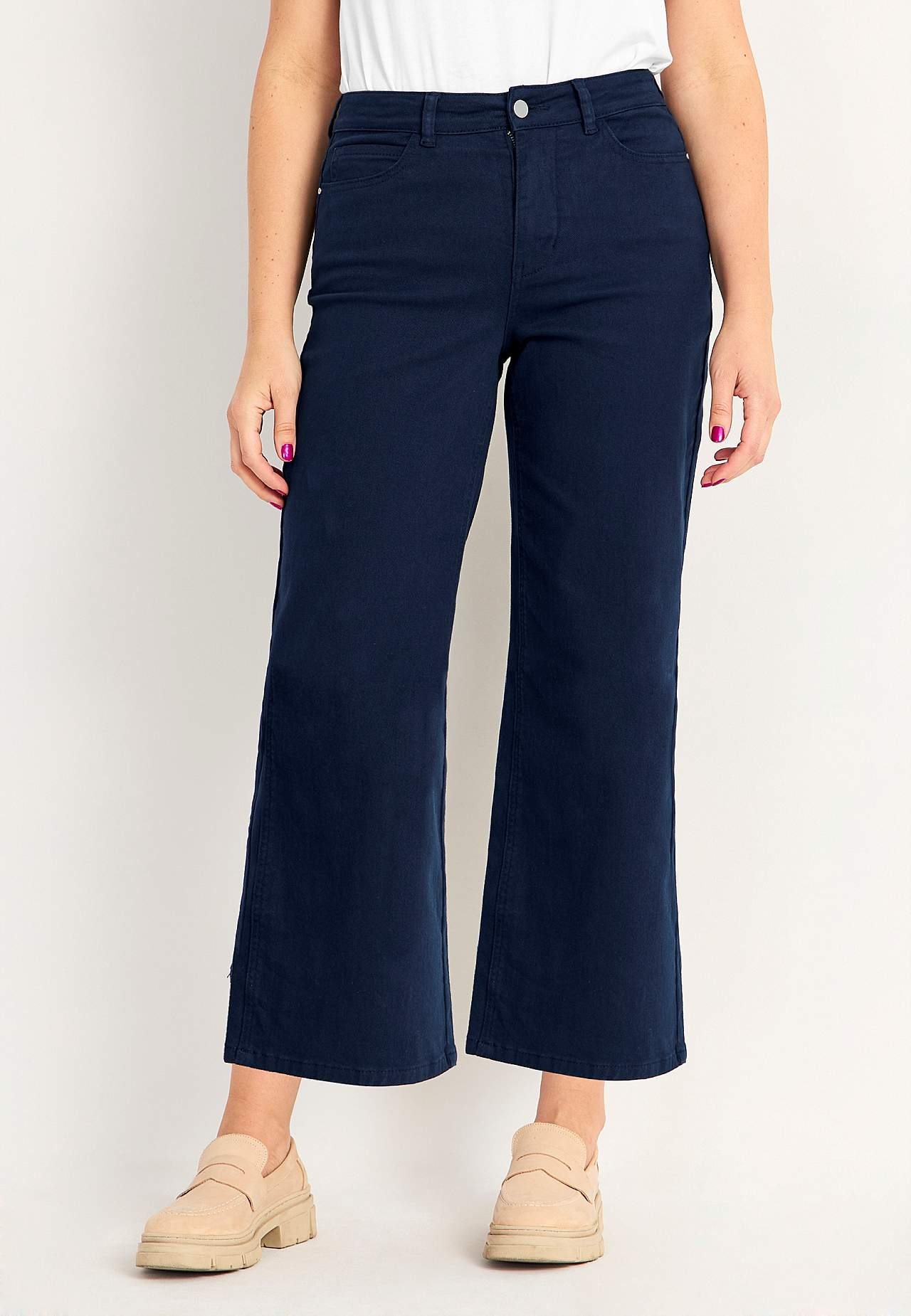 Stretchiga ankeljeans