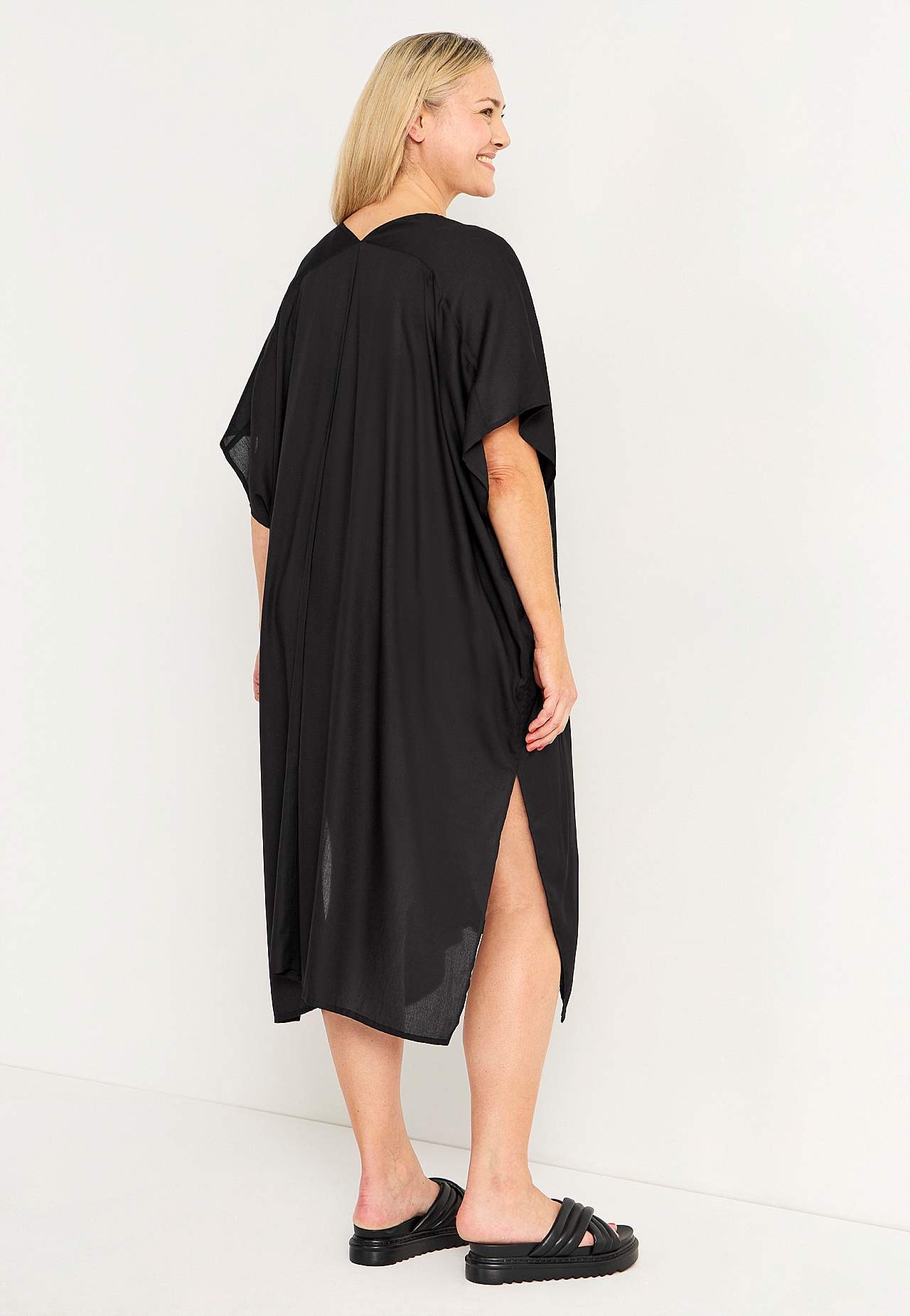 Strandkaftan med knappar