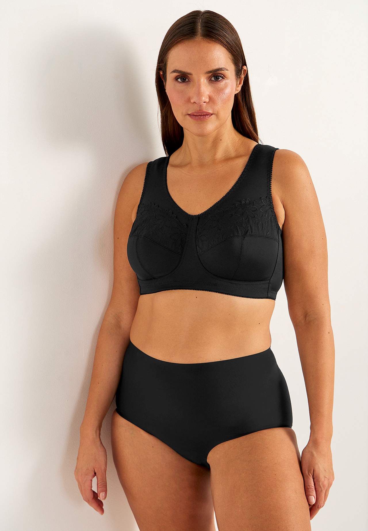 Soft-bh med broderi