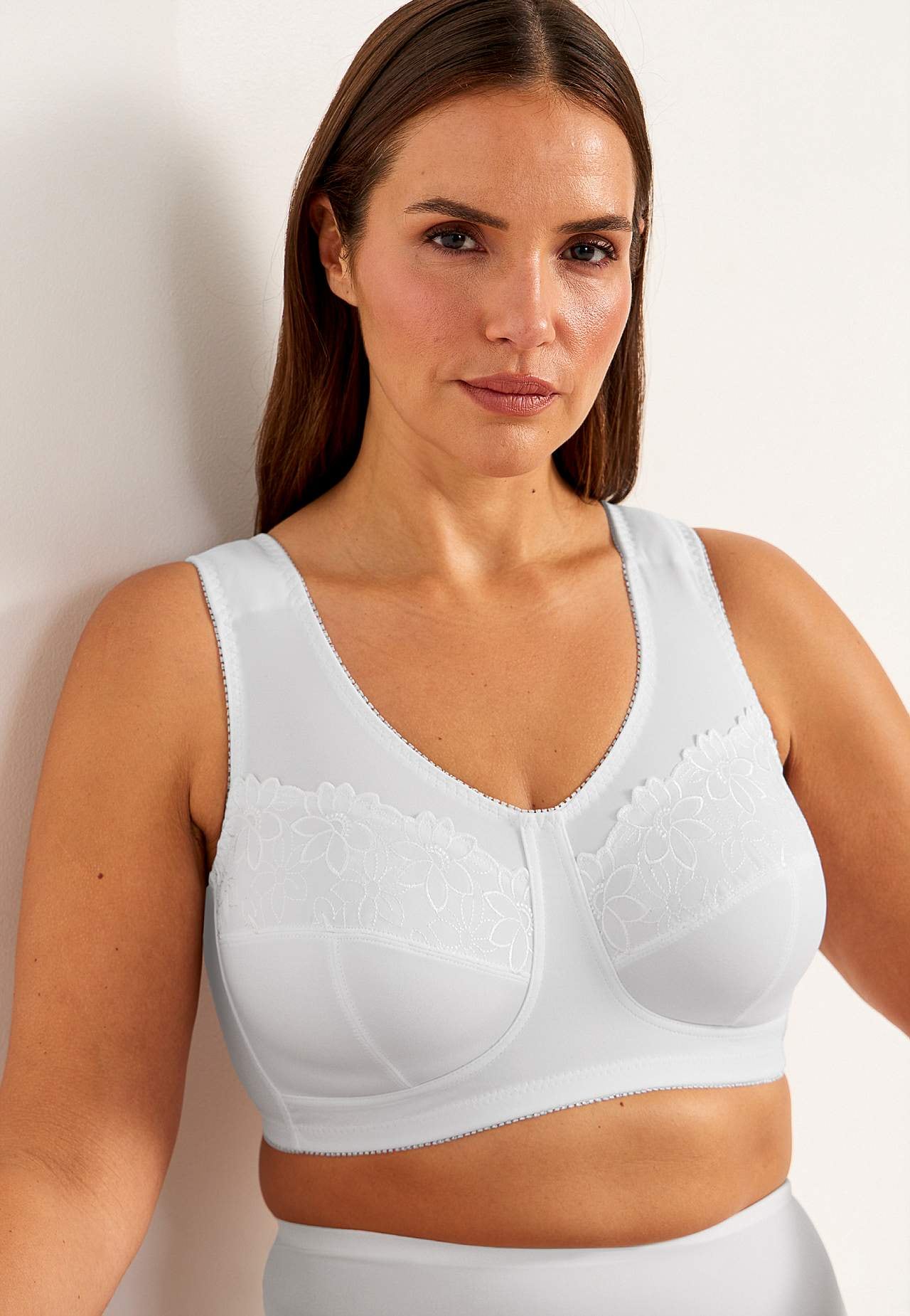 Soft-bh med broderi