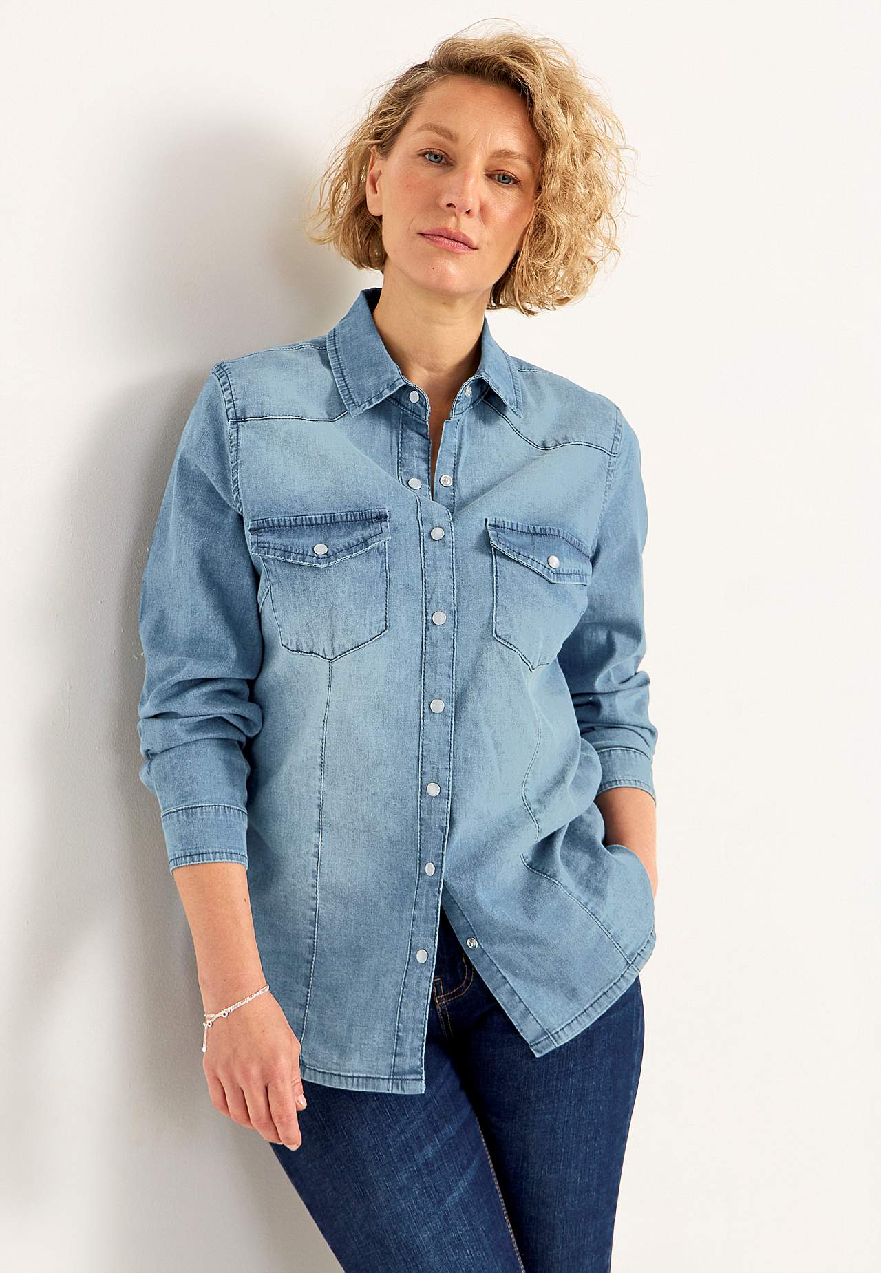 Jeansskjorta