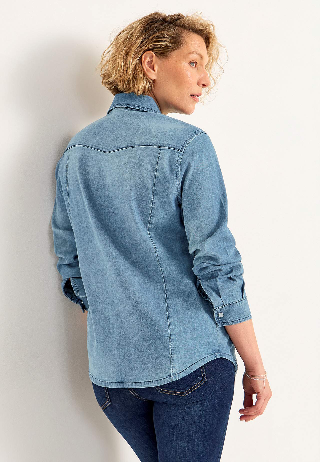 Jeansskjorta