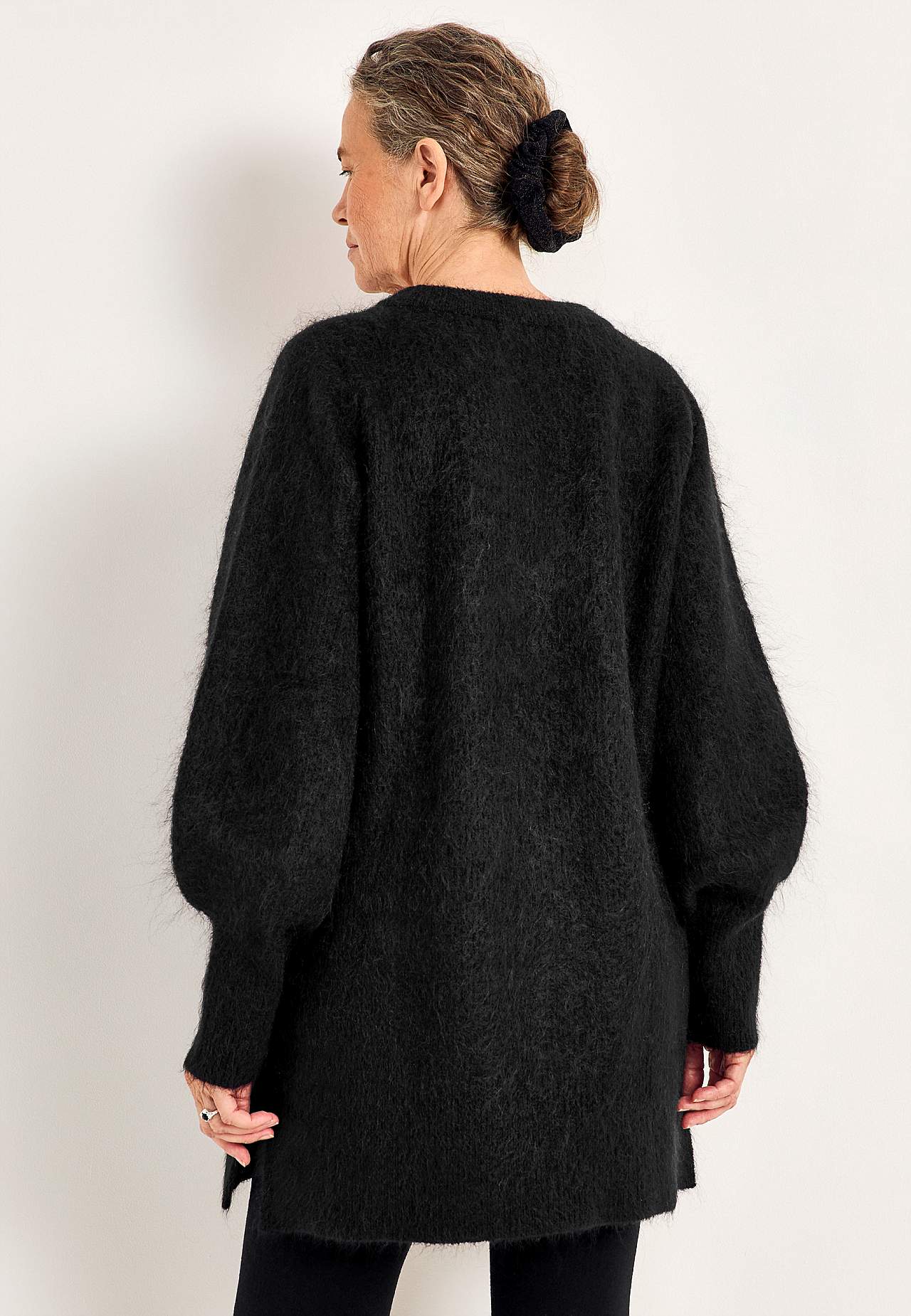 Tunika Premium i mohair- och ullblandning