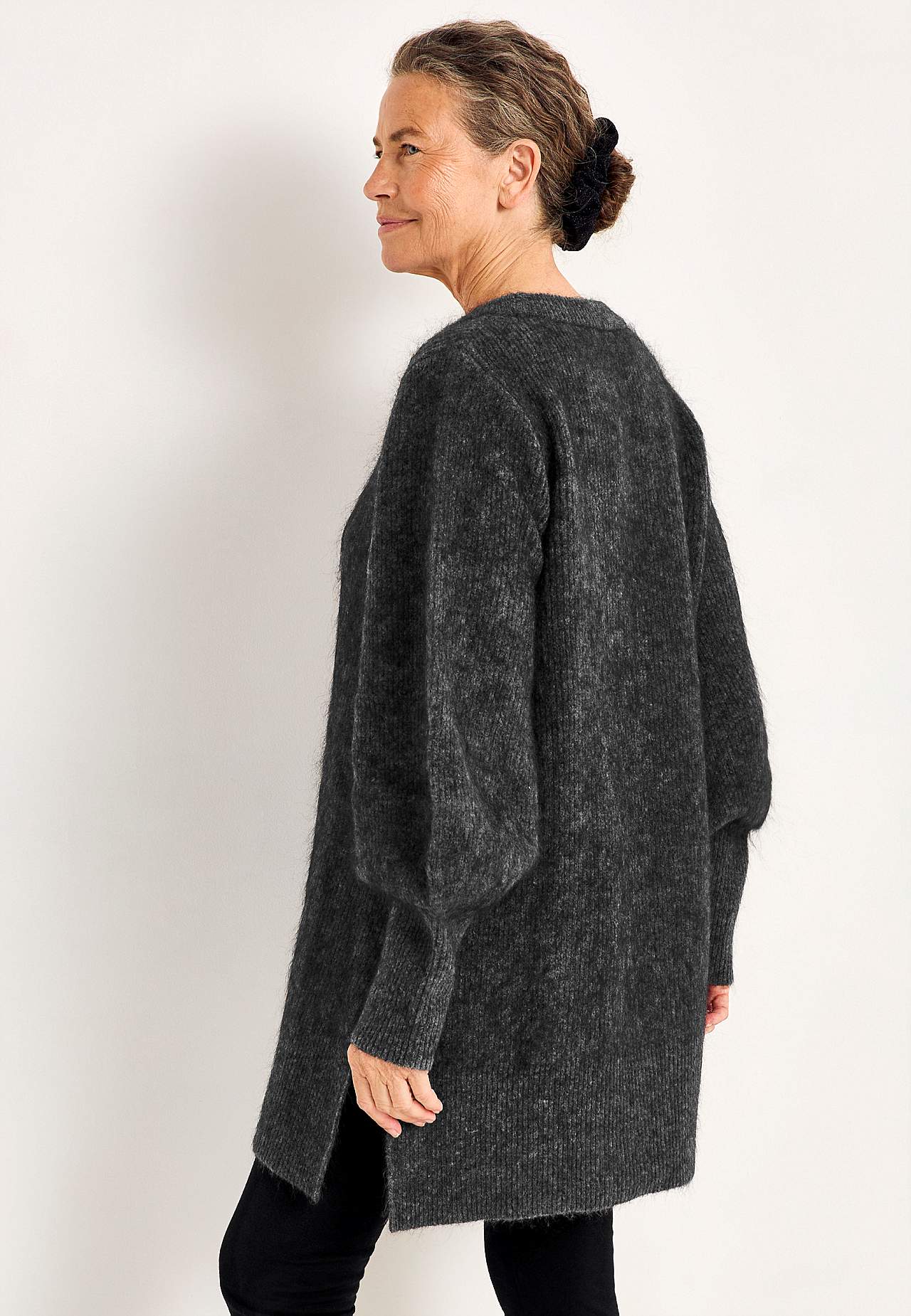 Tunika Premium i mohair- och ullblandning