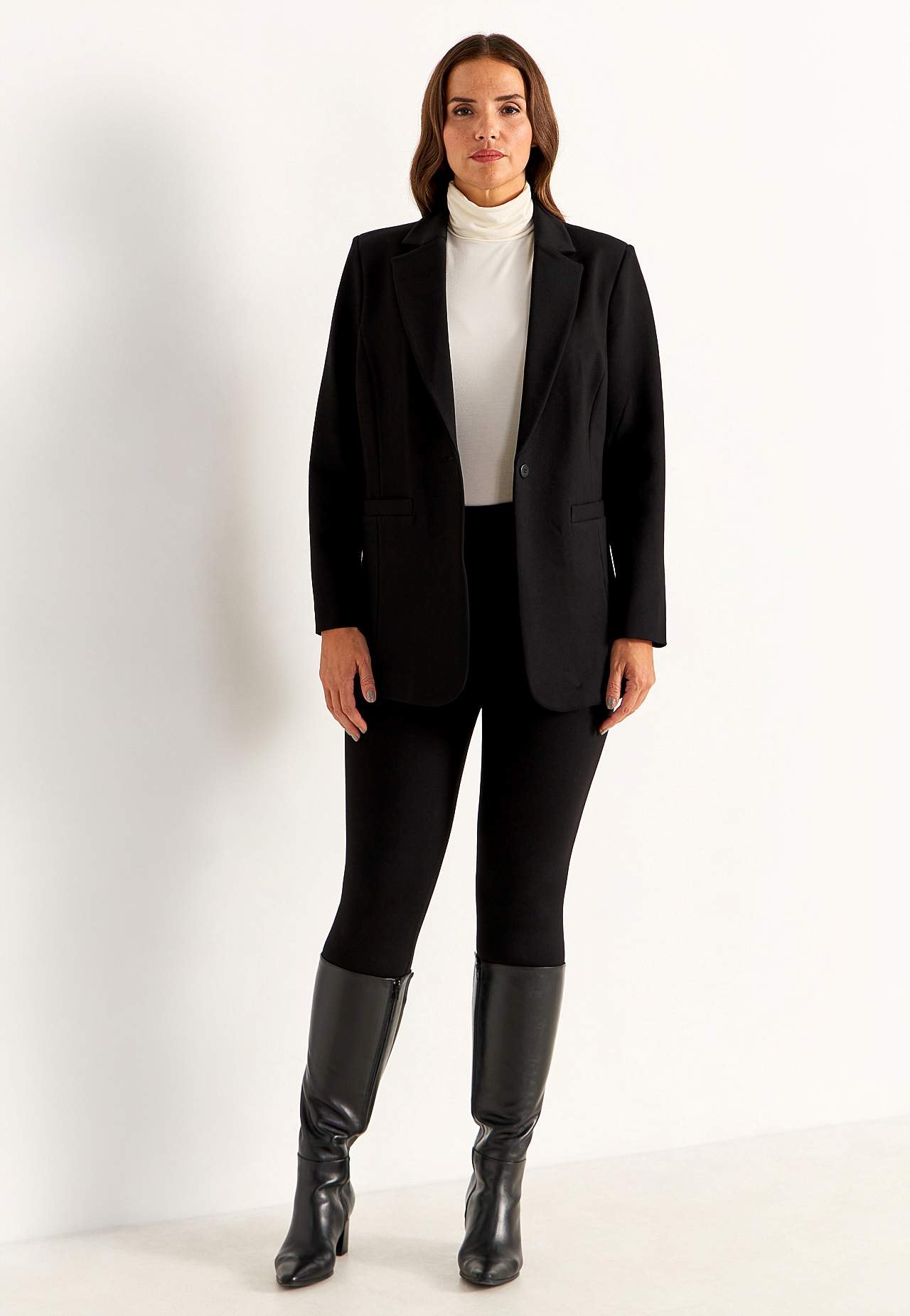 Leggings Premium i Punto di Roma-trikå