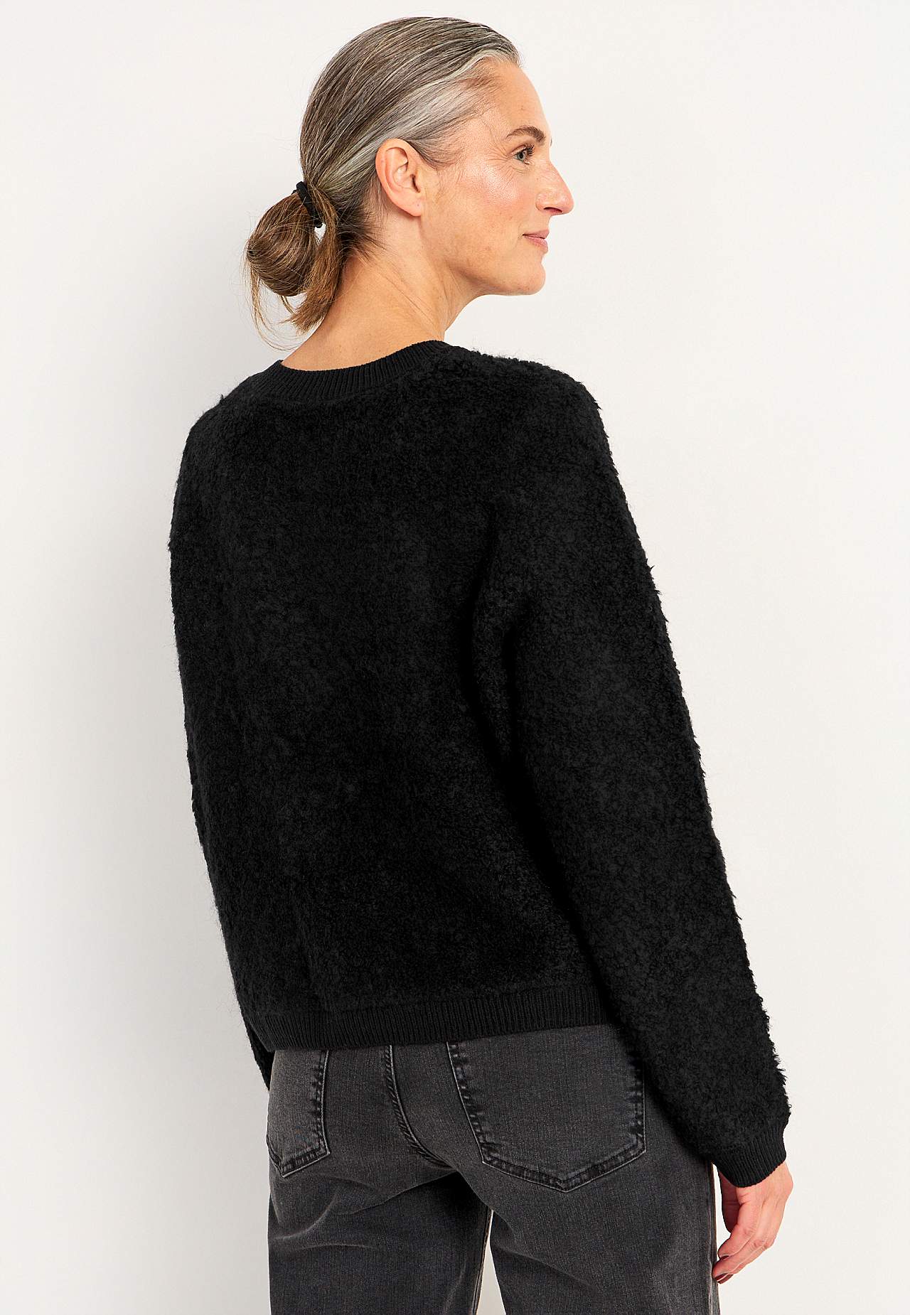 Stickad cardigan