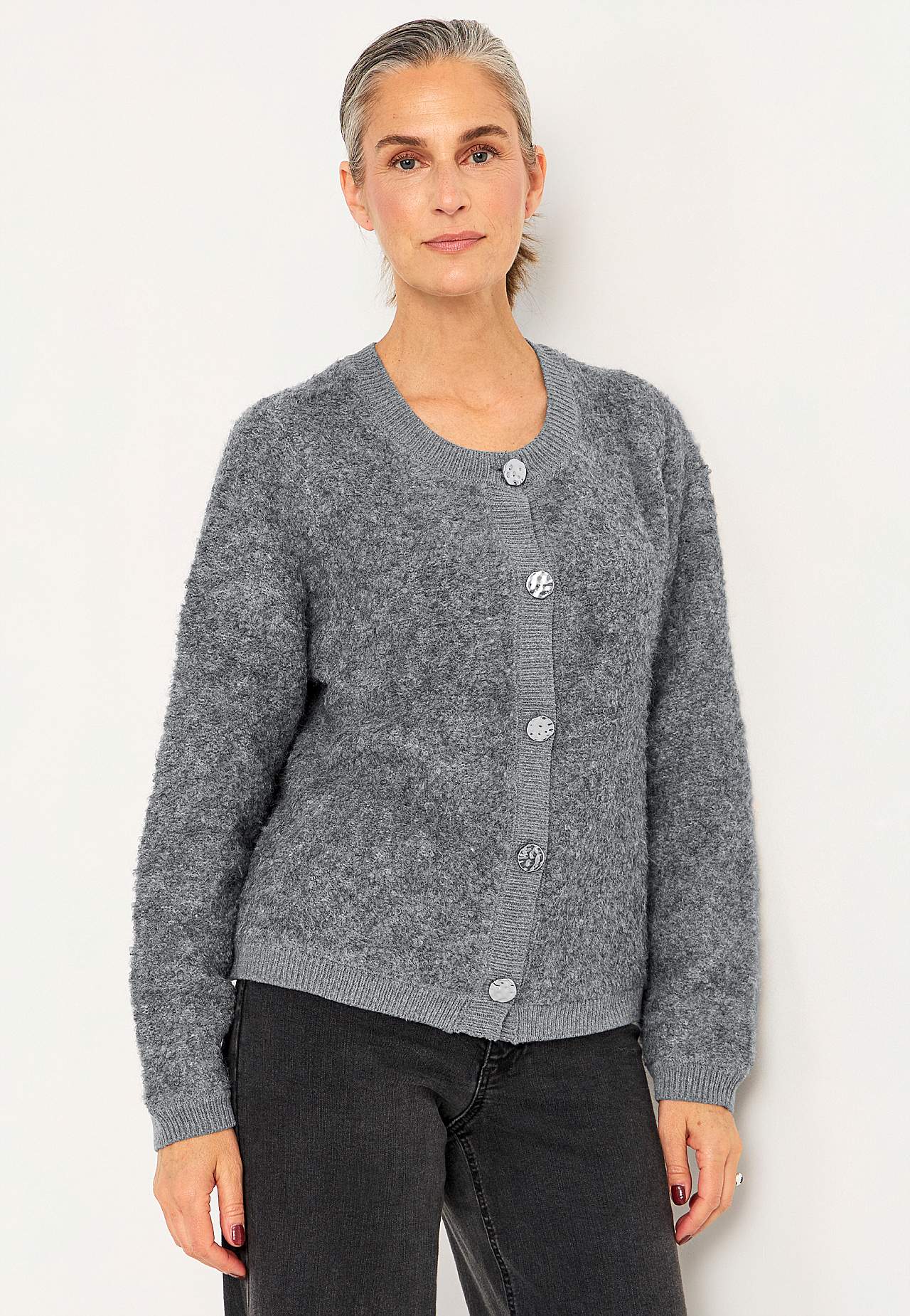 Stickad cardigan