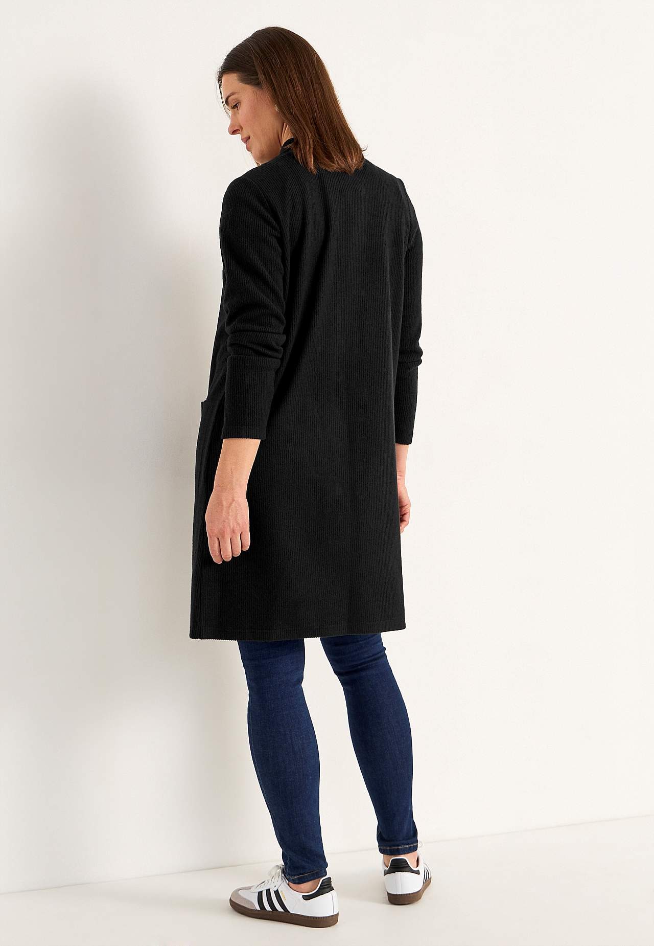 Supermjuk cardigan med fickor