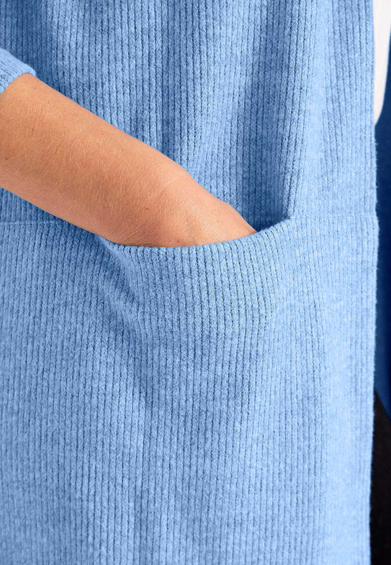 Supermjuk cardigan med fickor