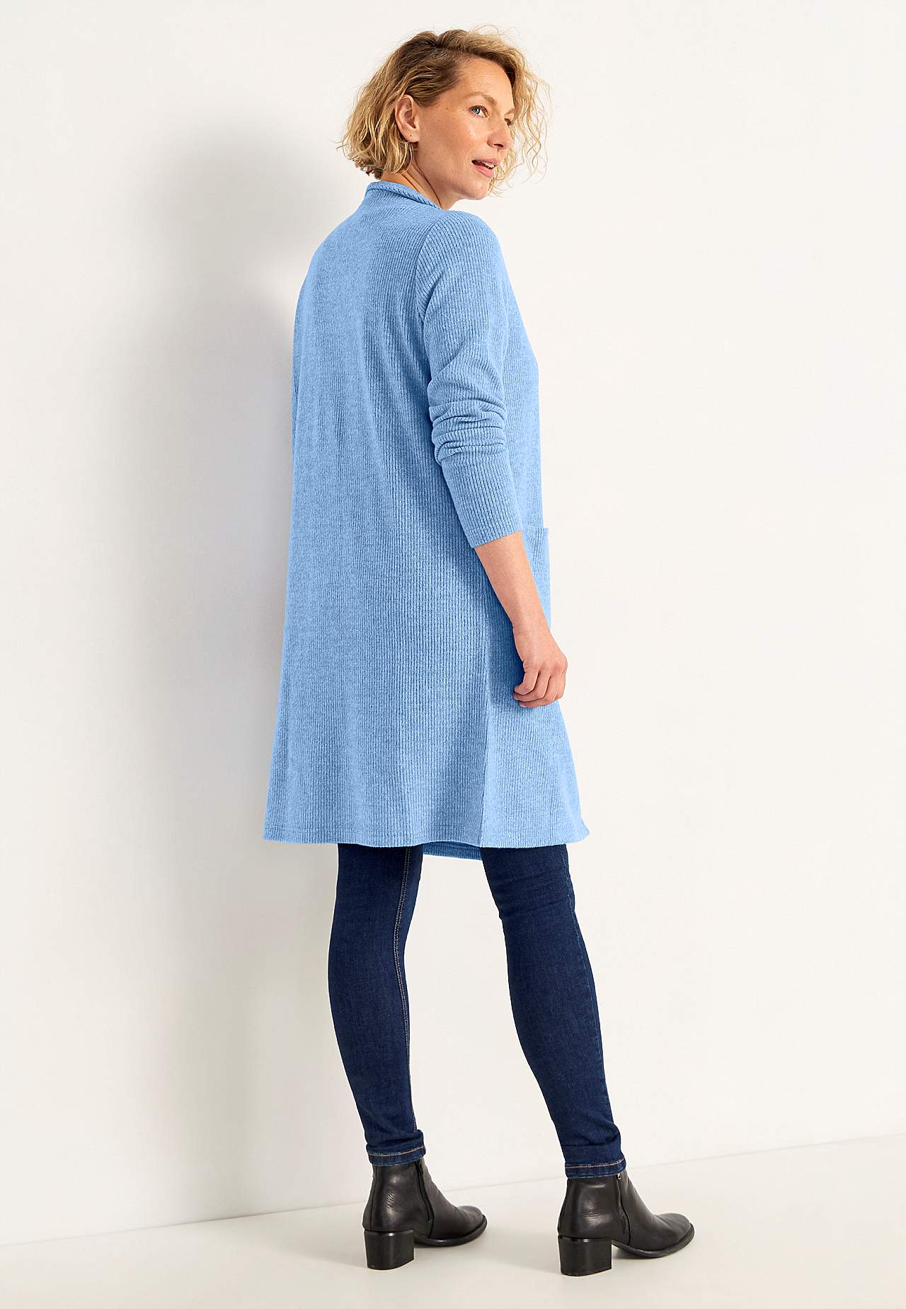 Supermjuk cardigan med fickor