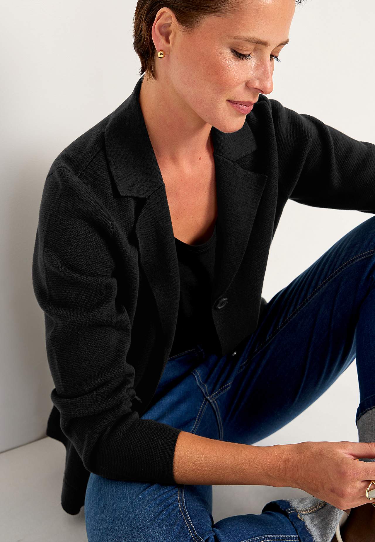 Cardigan med knappar