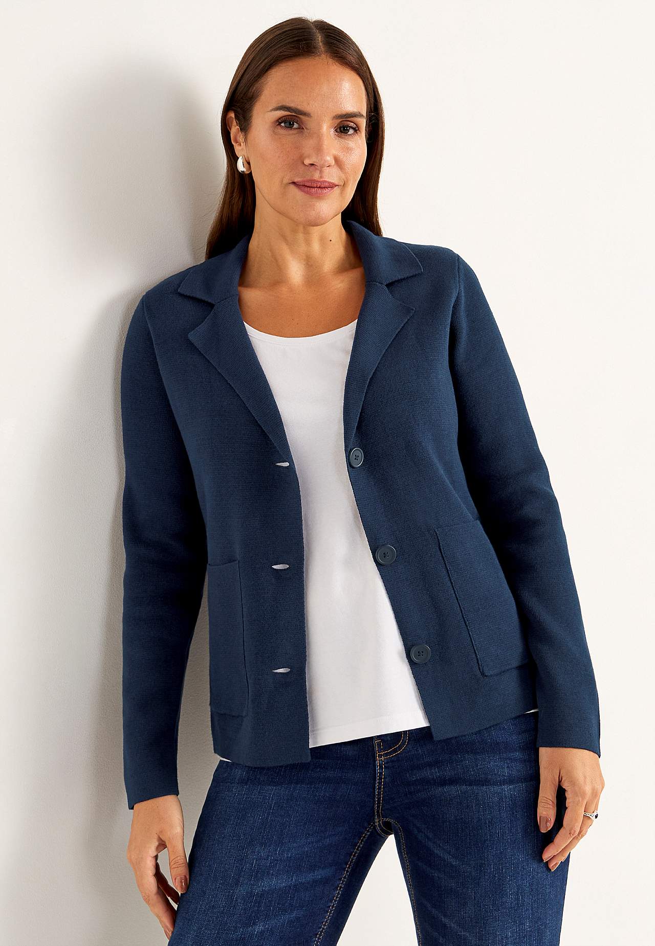 Cardigan med knappar