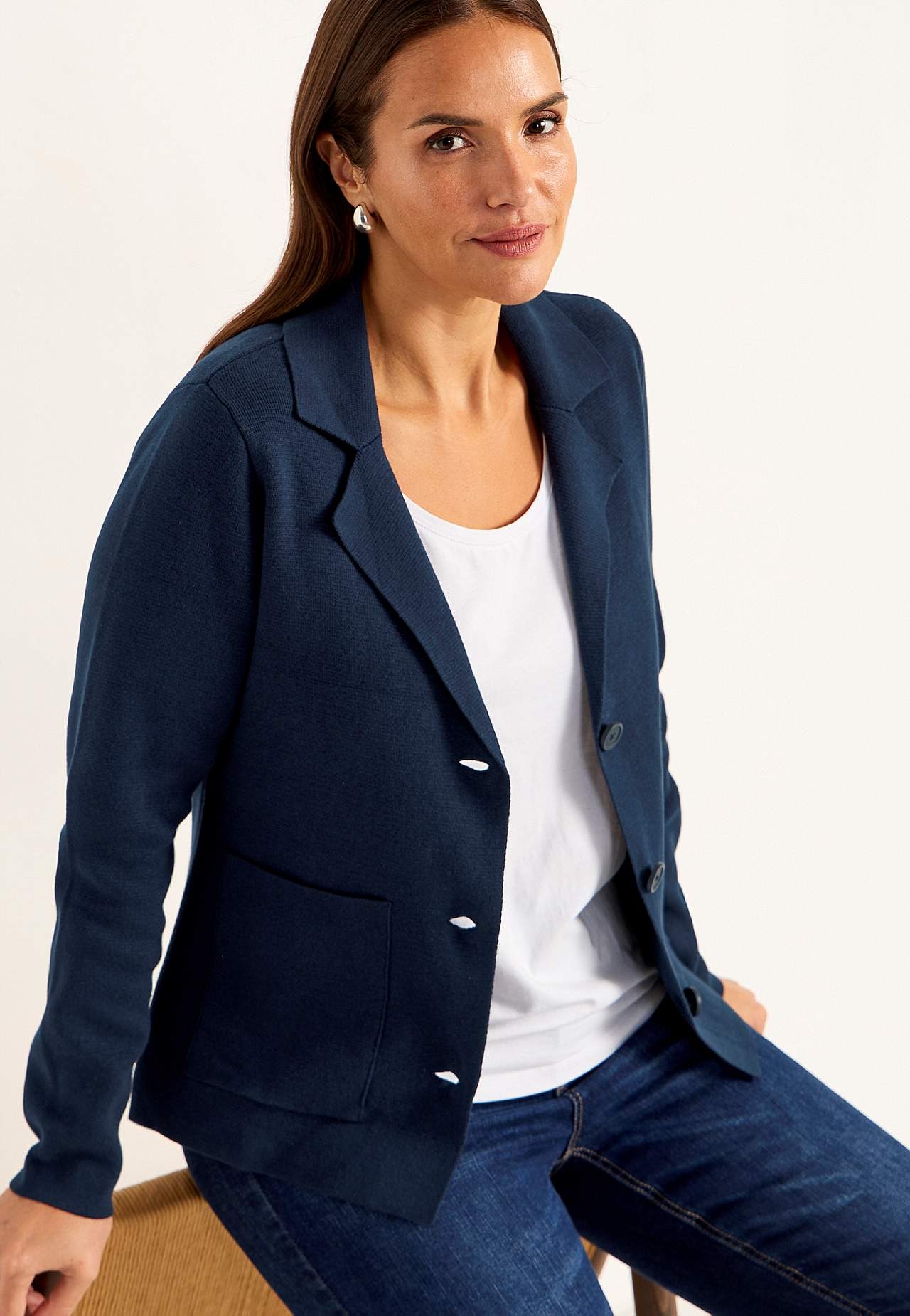 Cardigan med knappar