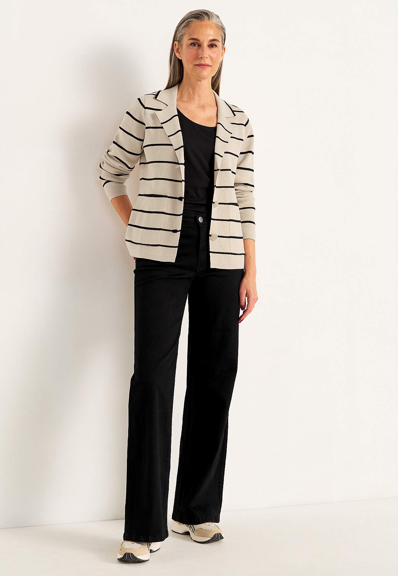 Cardigan med knappar