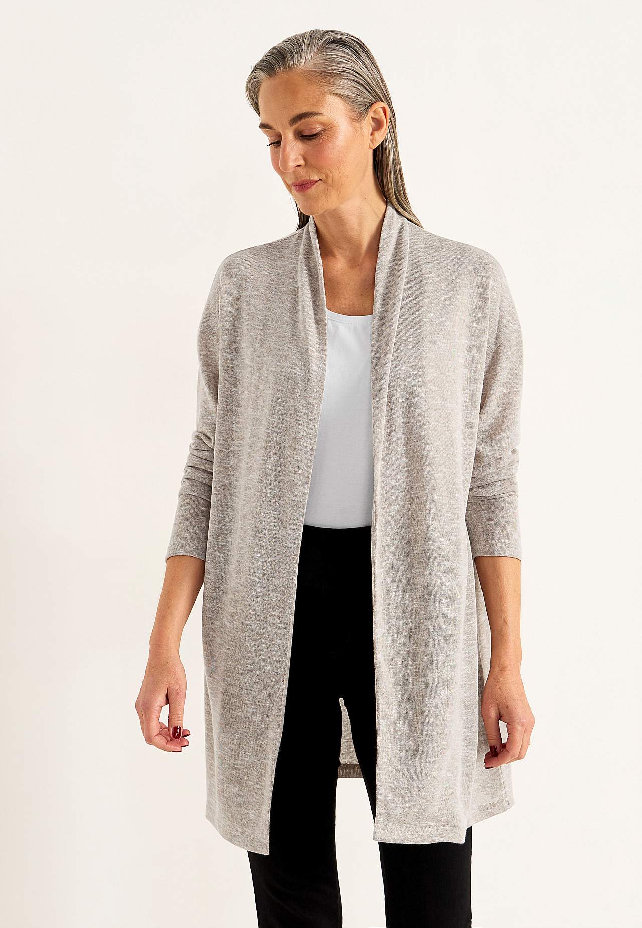 Öppen cardigan