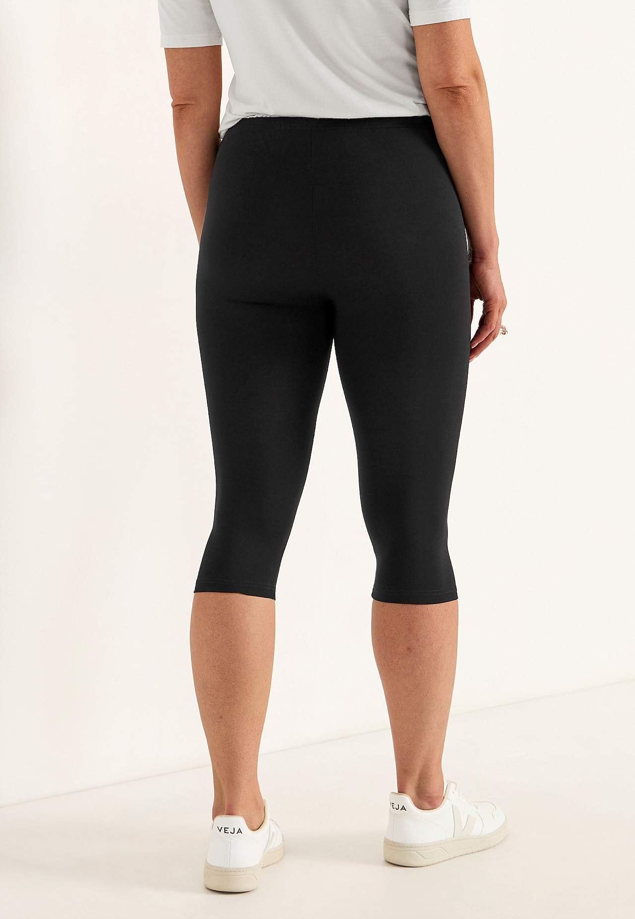 Caprileggings i trikå