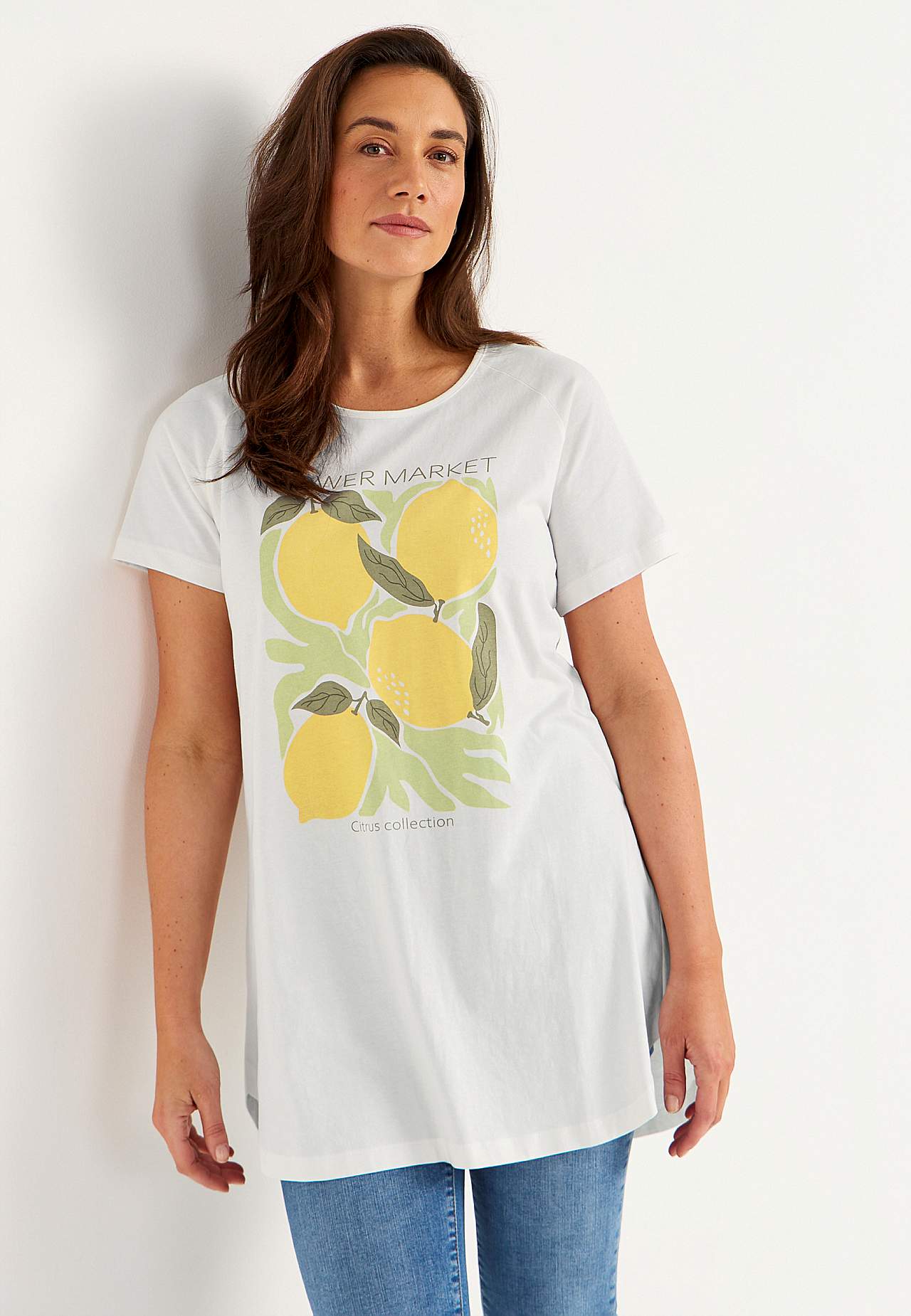 Trikåtunika i ekologisk bomull 2-pack