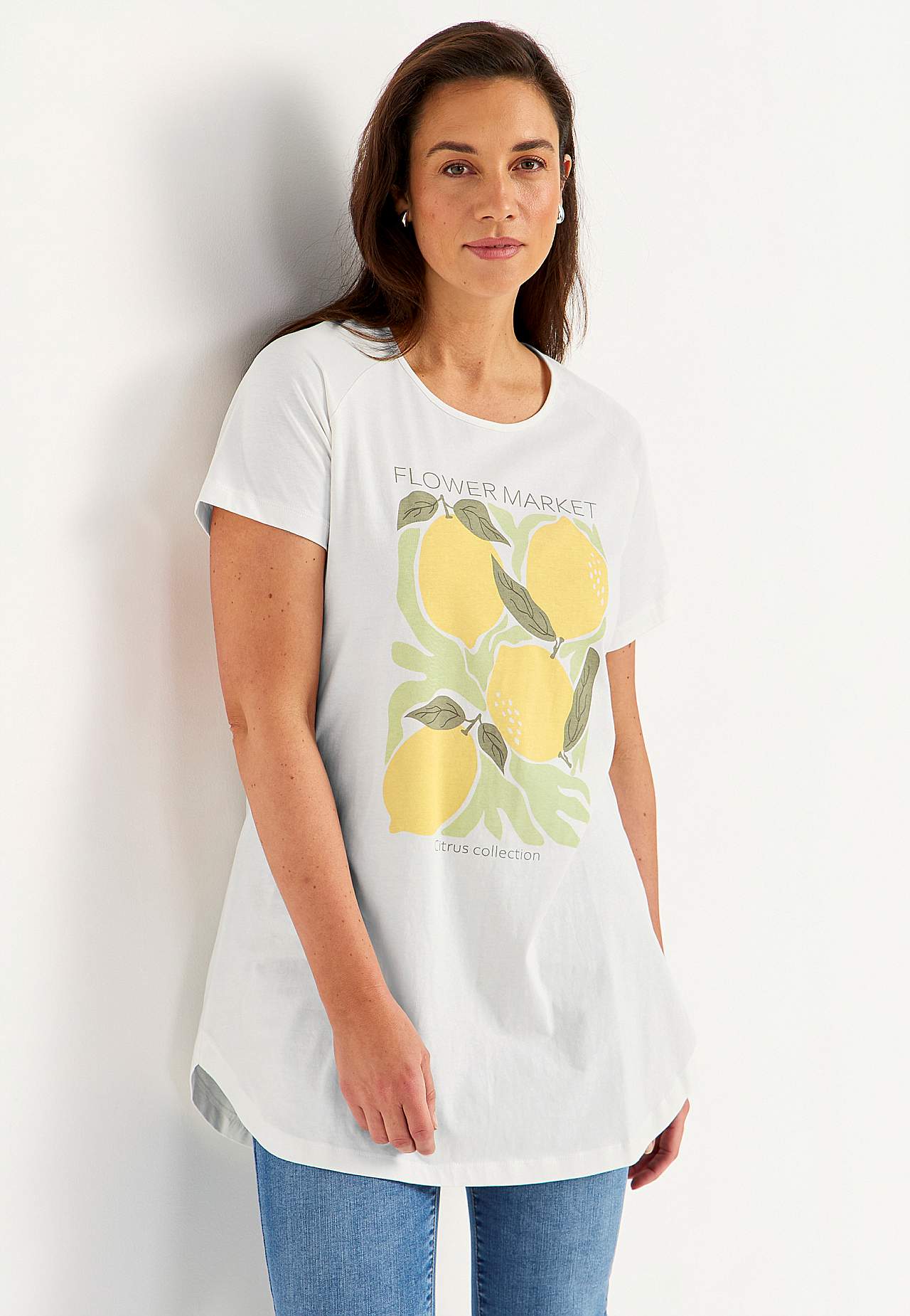 Trikåtunika i ekologisk bomull 2-pack