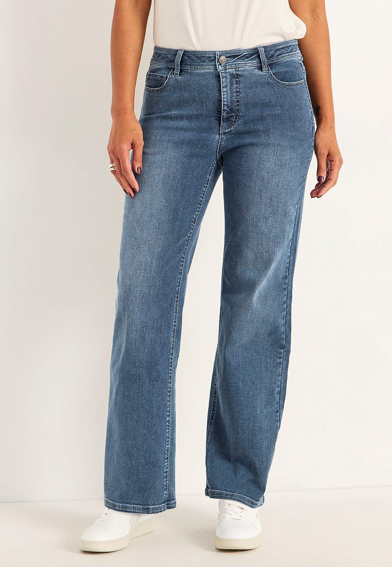 Vida jeans i superstretchig denim