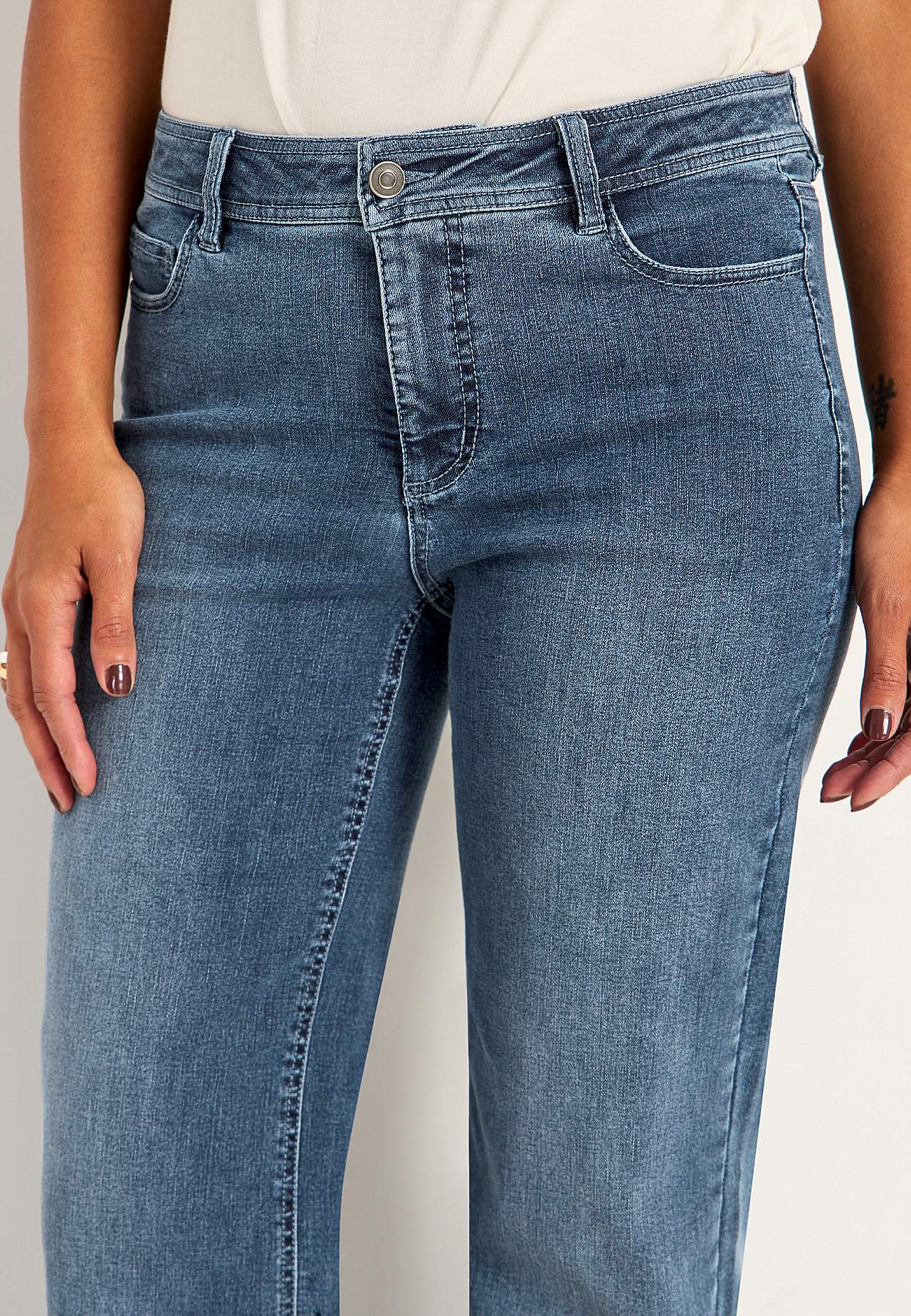 Vida jeans i superstretchig denim