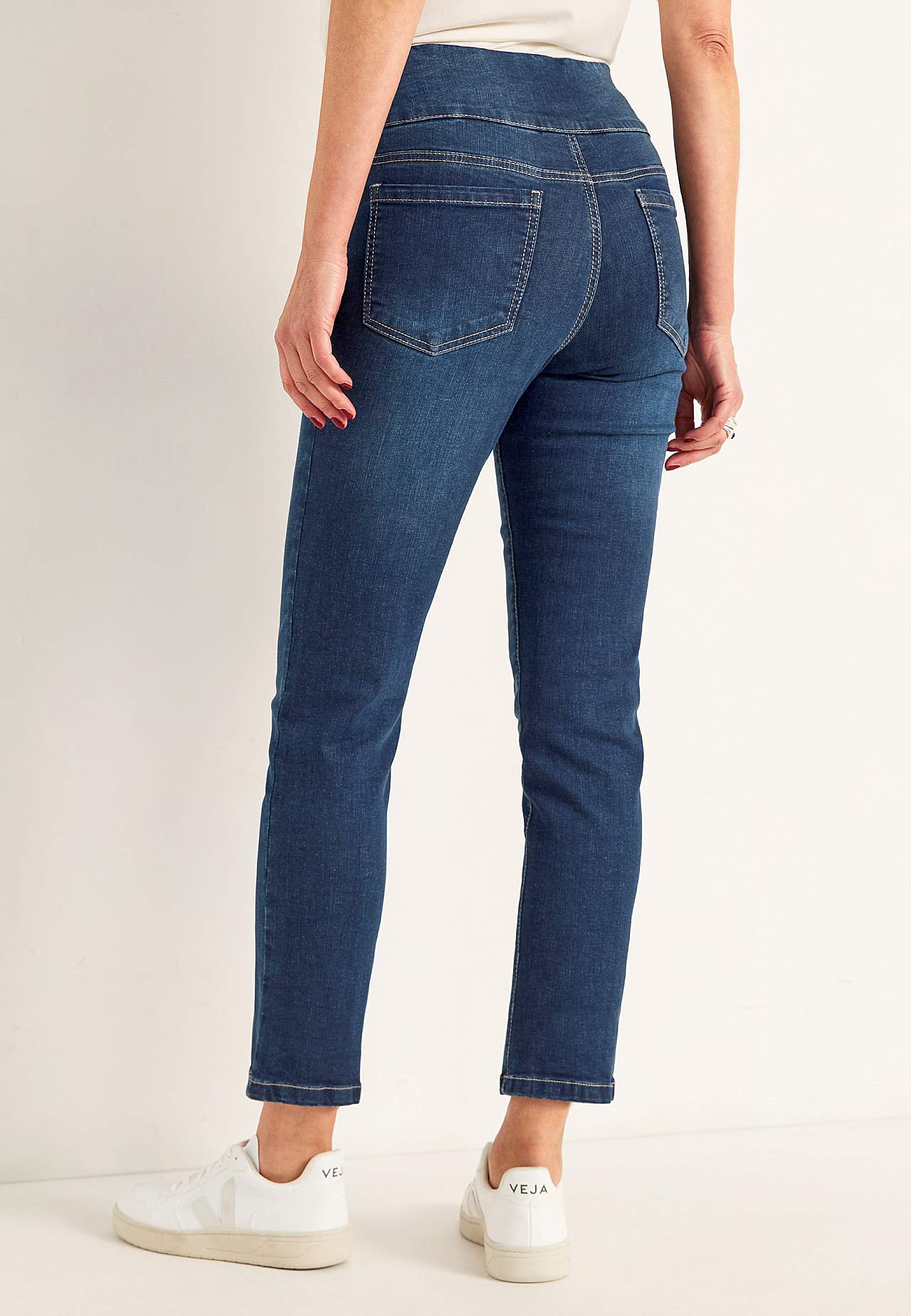 Supersköna ankeljeans i denim