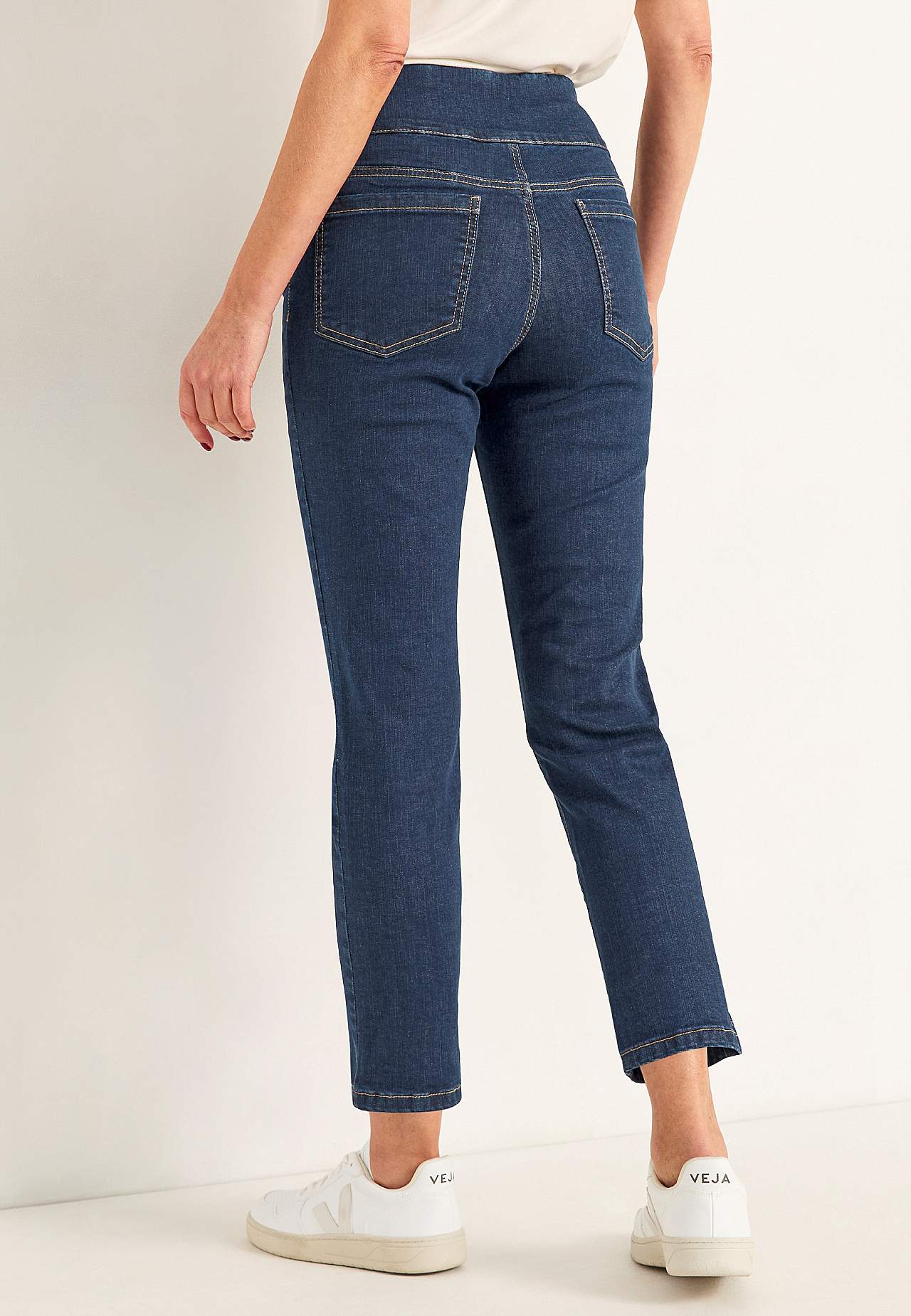 Supersköna ankeljeans i denim
