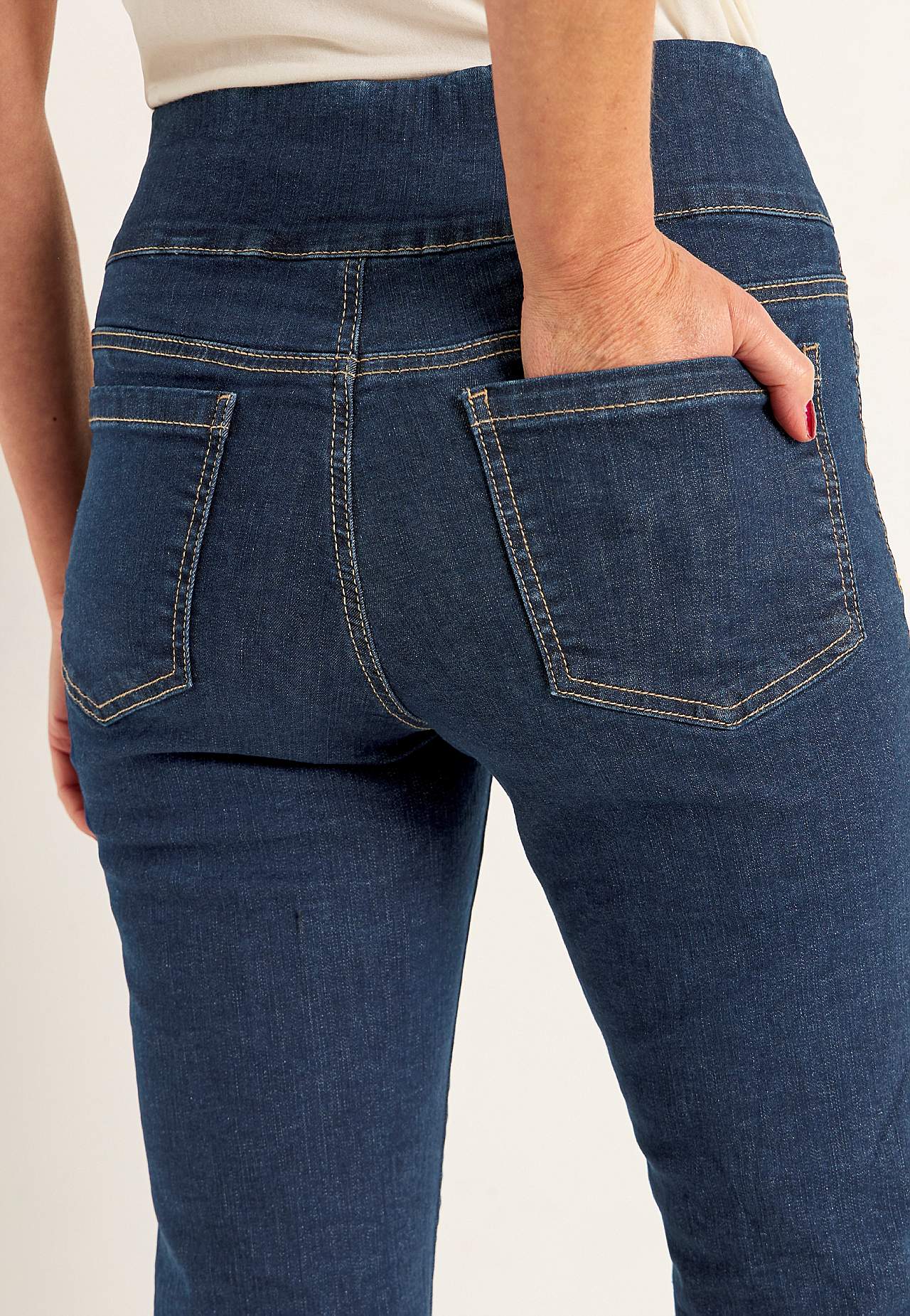 Supersköna ankeljeans i denim