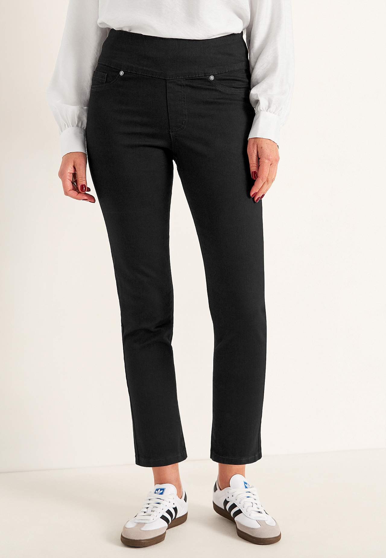 Supersköna ankeljeans i denim
