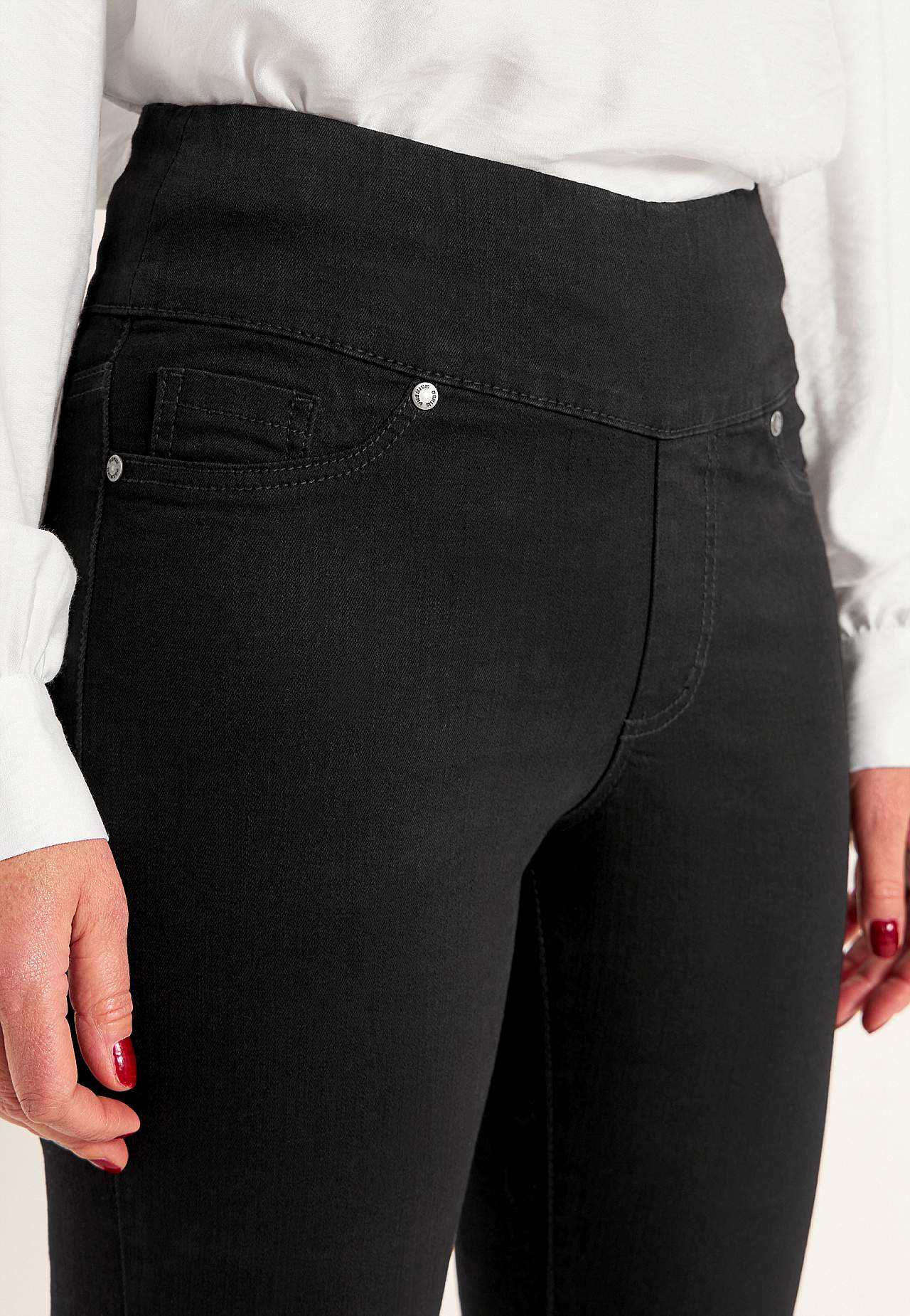Supersköna ankeljeans i denim