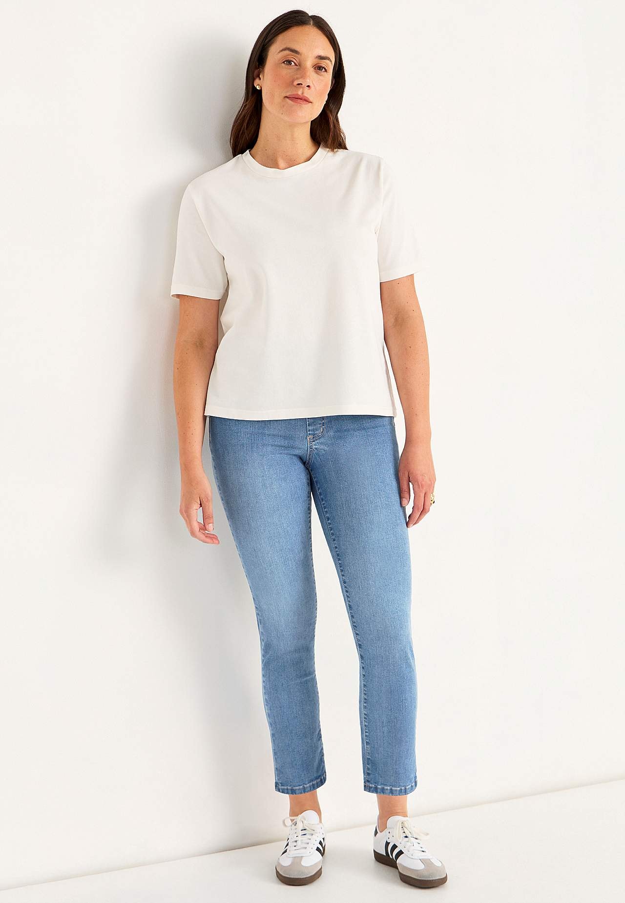 Supersköna ankeljeans i denim