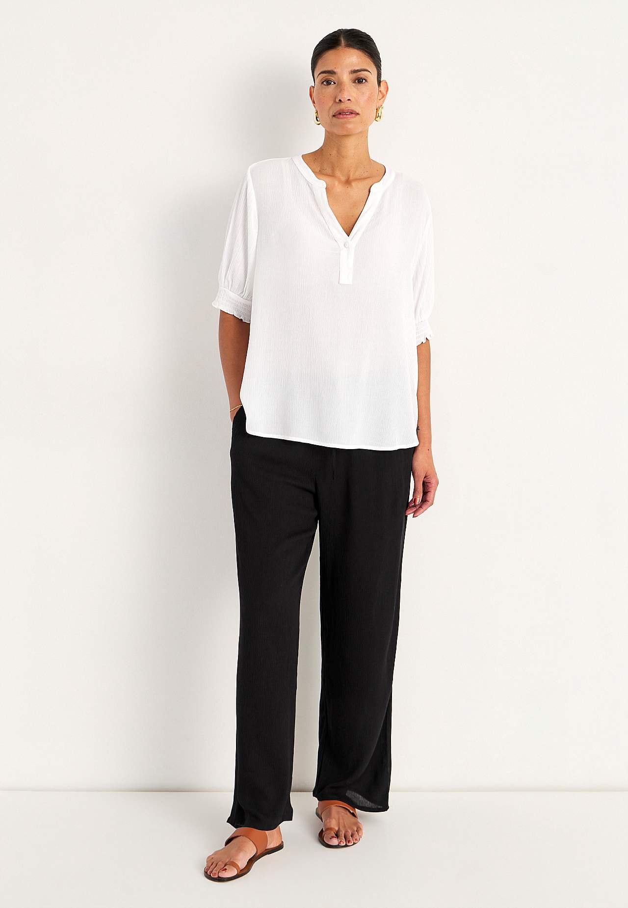 Crepe blus