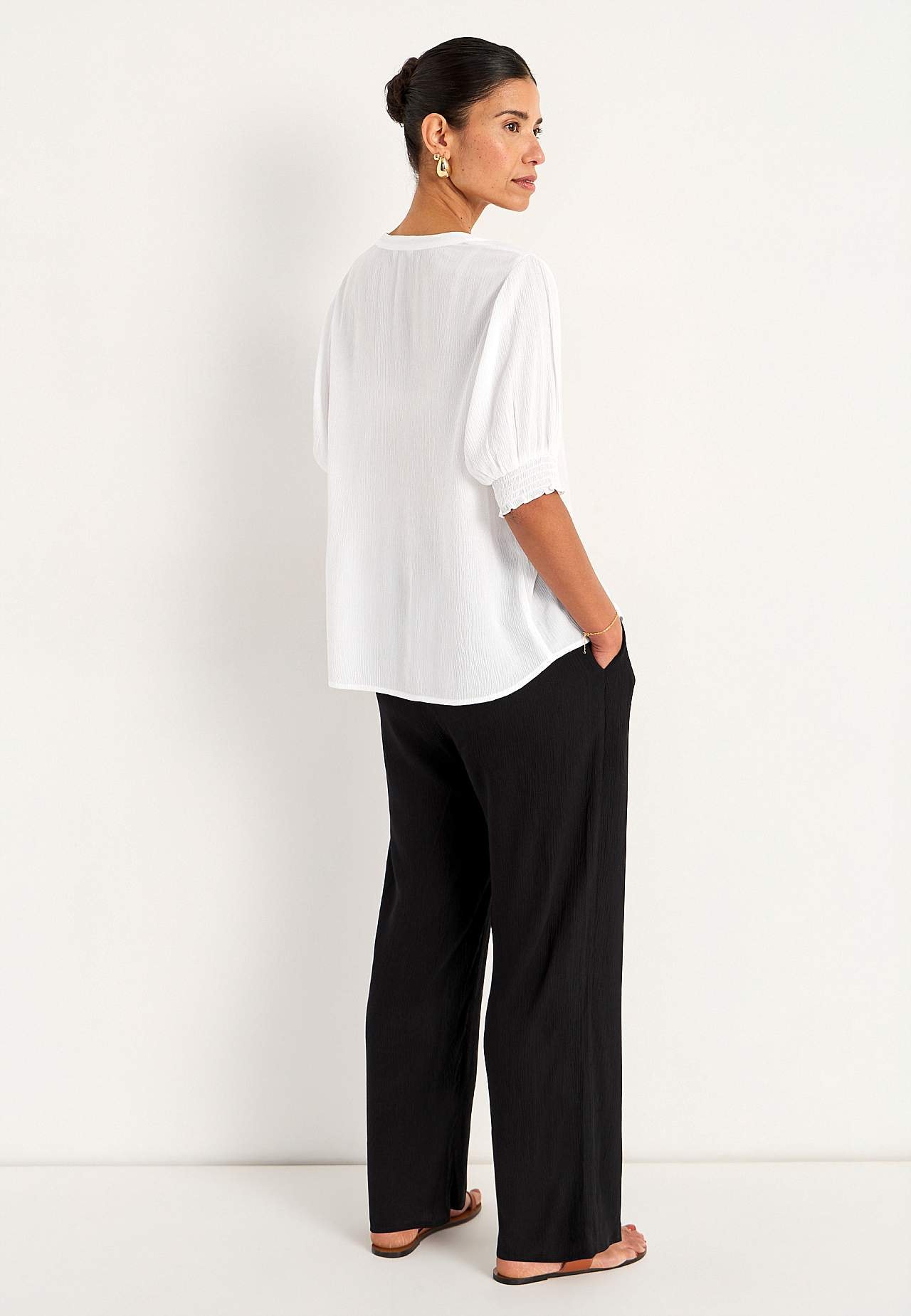 Crepe blus