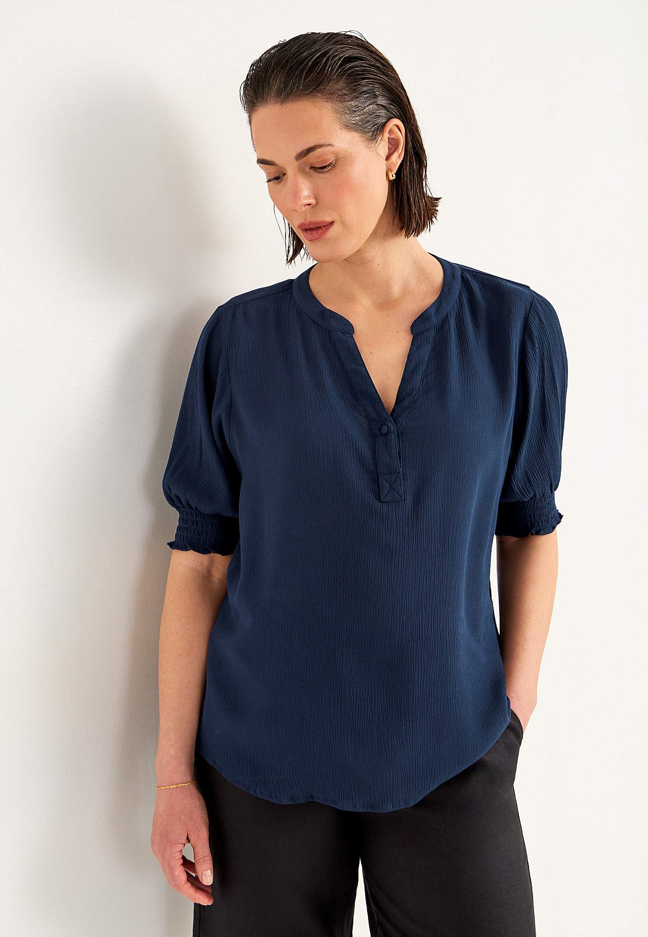 Crepe blus