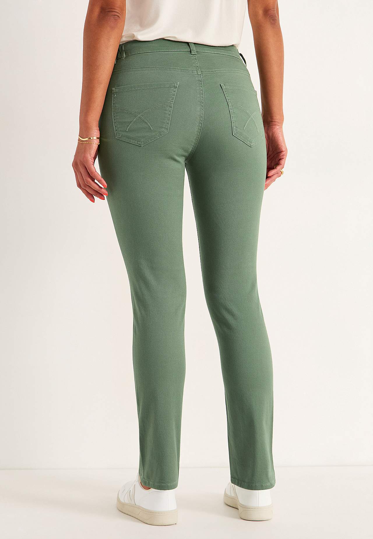 Jeans med resårmidja