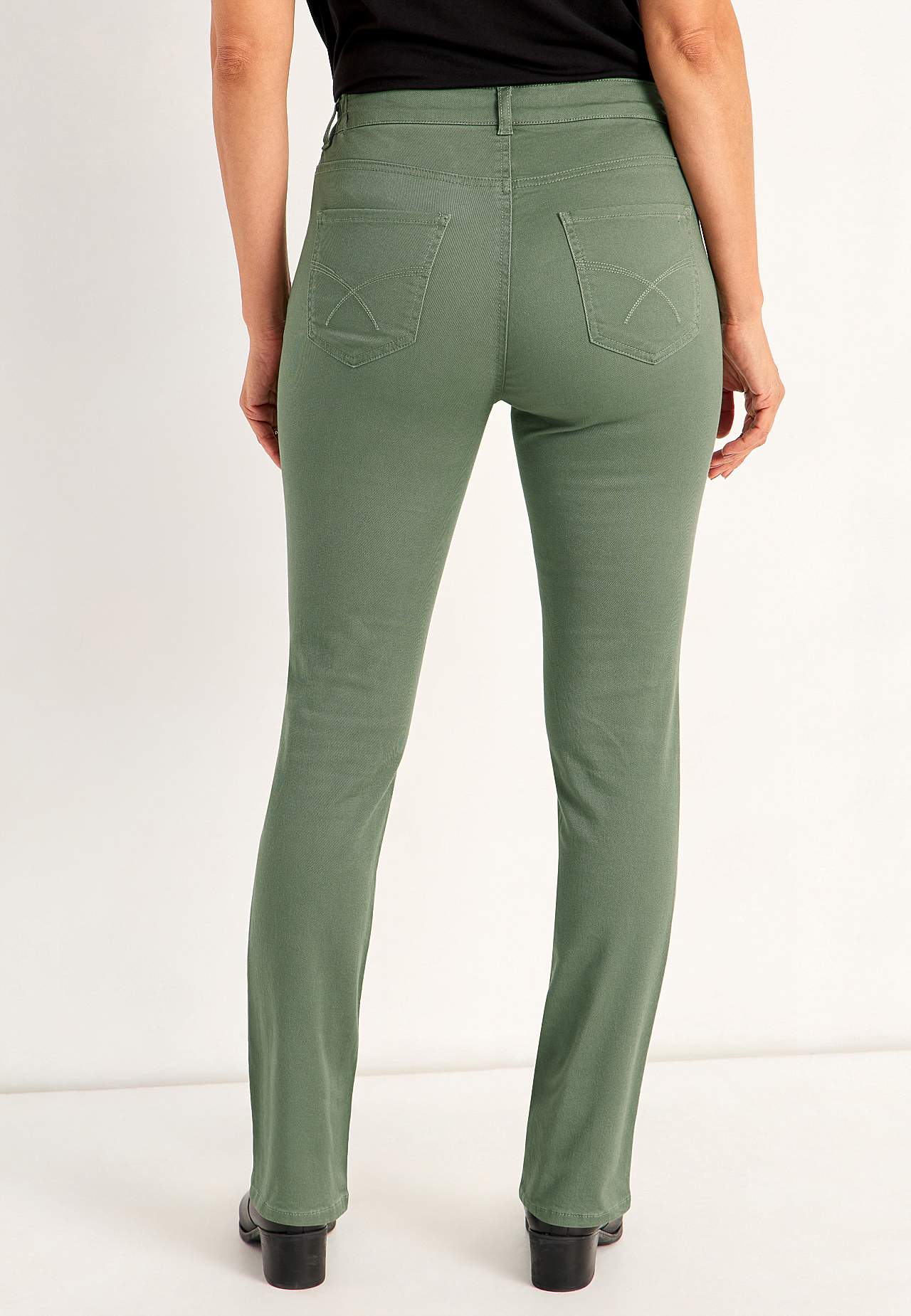 Jeans med resårmidja