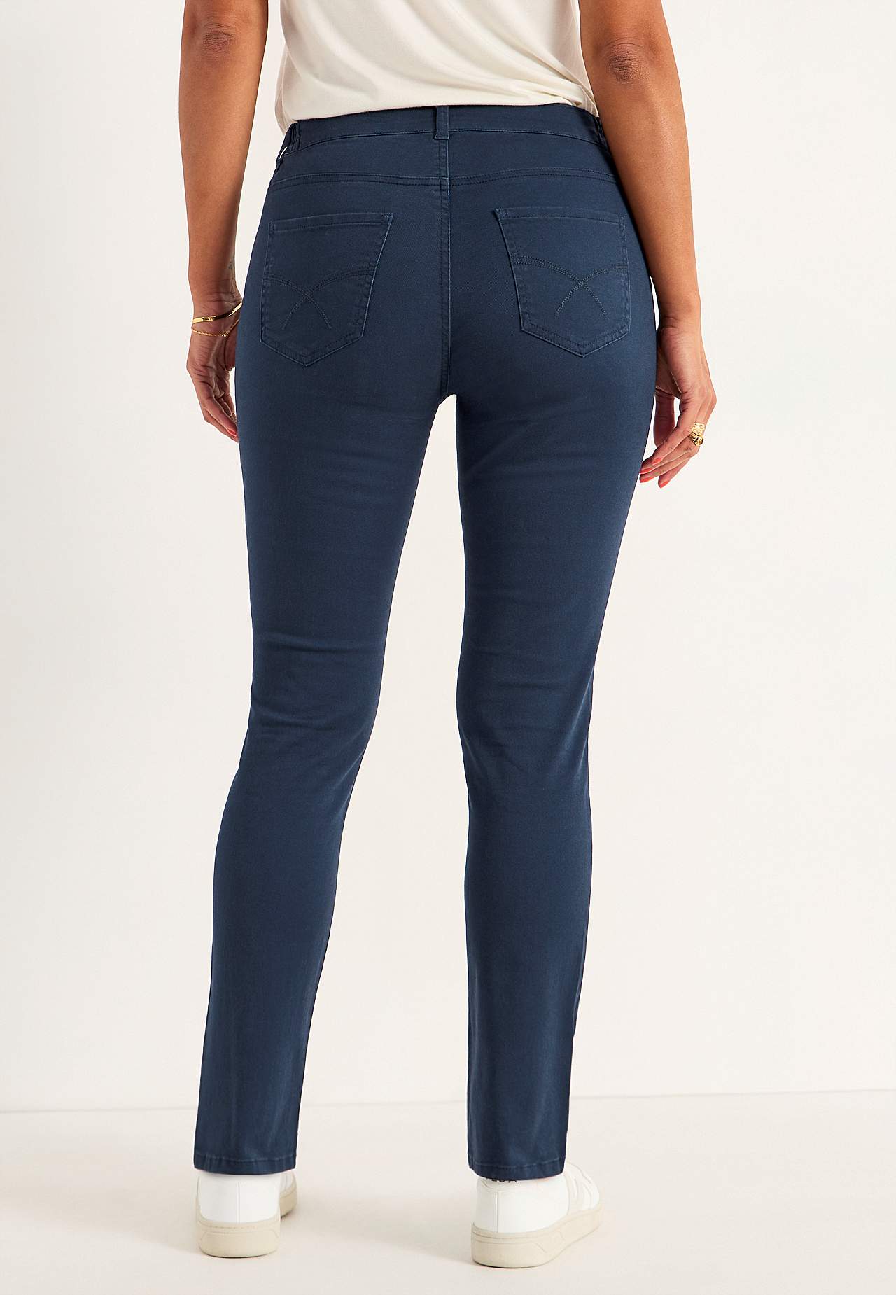 Jeans med resårmidja