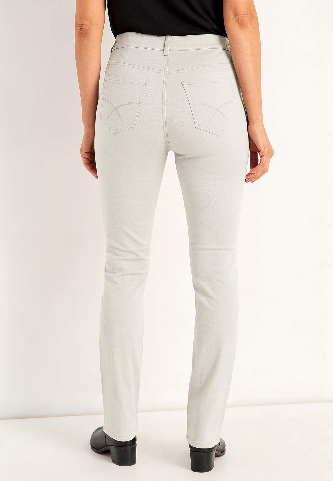 Jeans med resårmidja