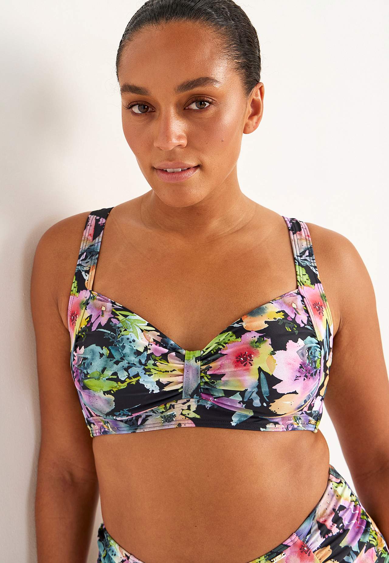 Bygellös bikini-bh
