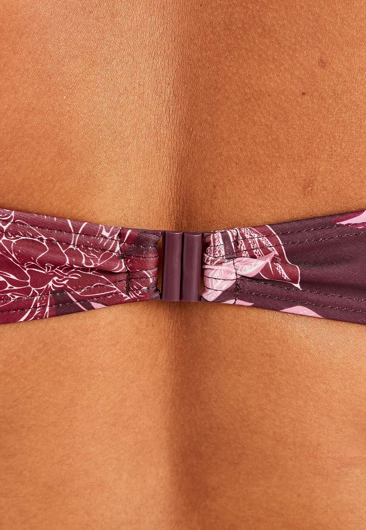 Mönstrad bikini-bh